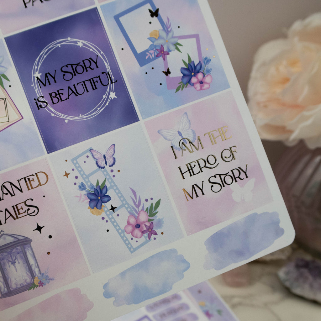 ENCHANTED TALES - VERTICAL PLANNER WEEKLY KIT - Rebecca Yates