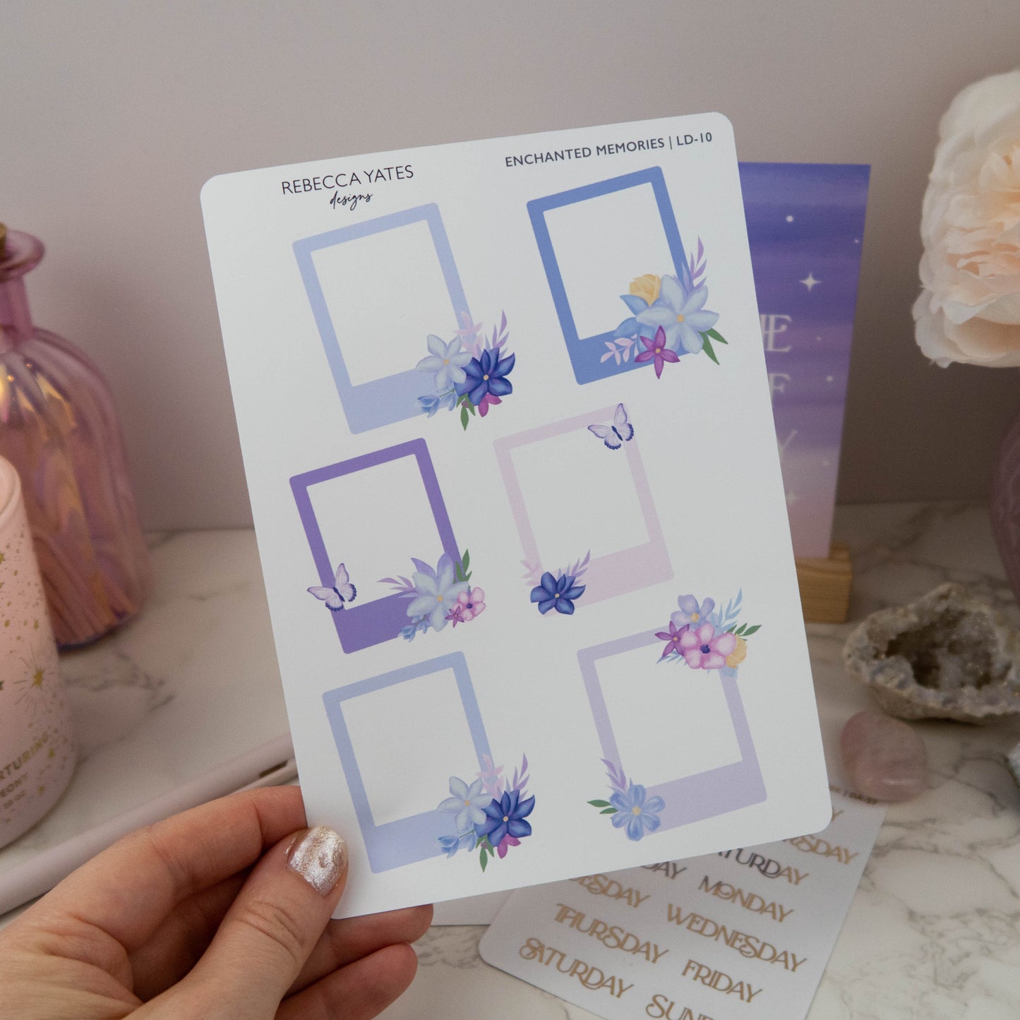 ENCHANTED MEMORIES POLAROIDS - LARGE DECO