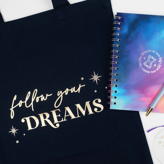 FOLLOW YOUR DREAMS TOTE BAG