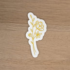 MOON FLOWER - SINGLE STICKER