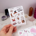 SPELLCASTER - FOILED PLANNER STICKERS - Rebecca Yates