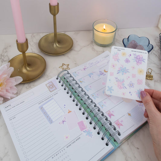 BEYOND SMALL FLOWERS - PLANNER STICKER SHEET