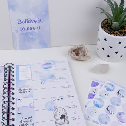 BELIEVE IT CIRCLES - PLANNER STICKER SHEET