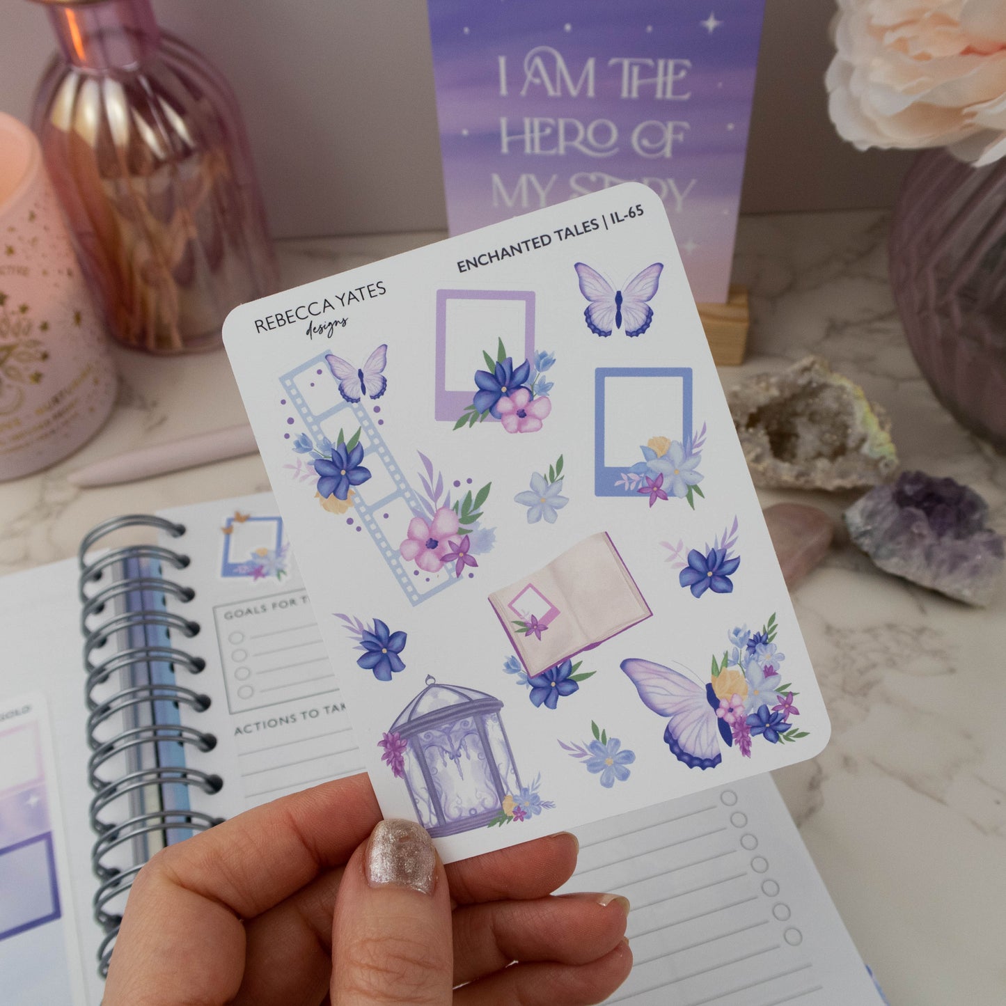 ENCHANTED TALES - PLANNER STICKER SHEET