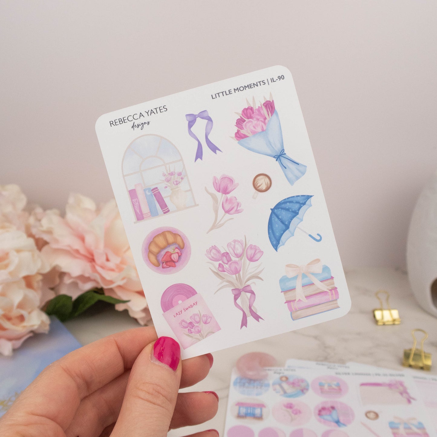 LITTLE MOMENTS - PLANNER STICKER SHEET