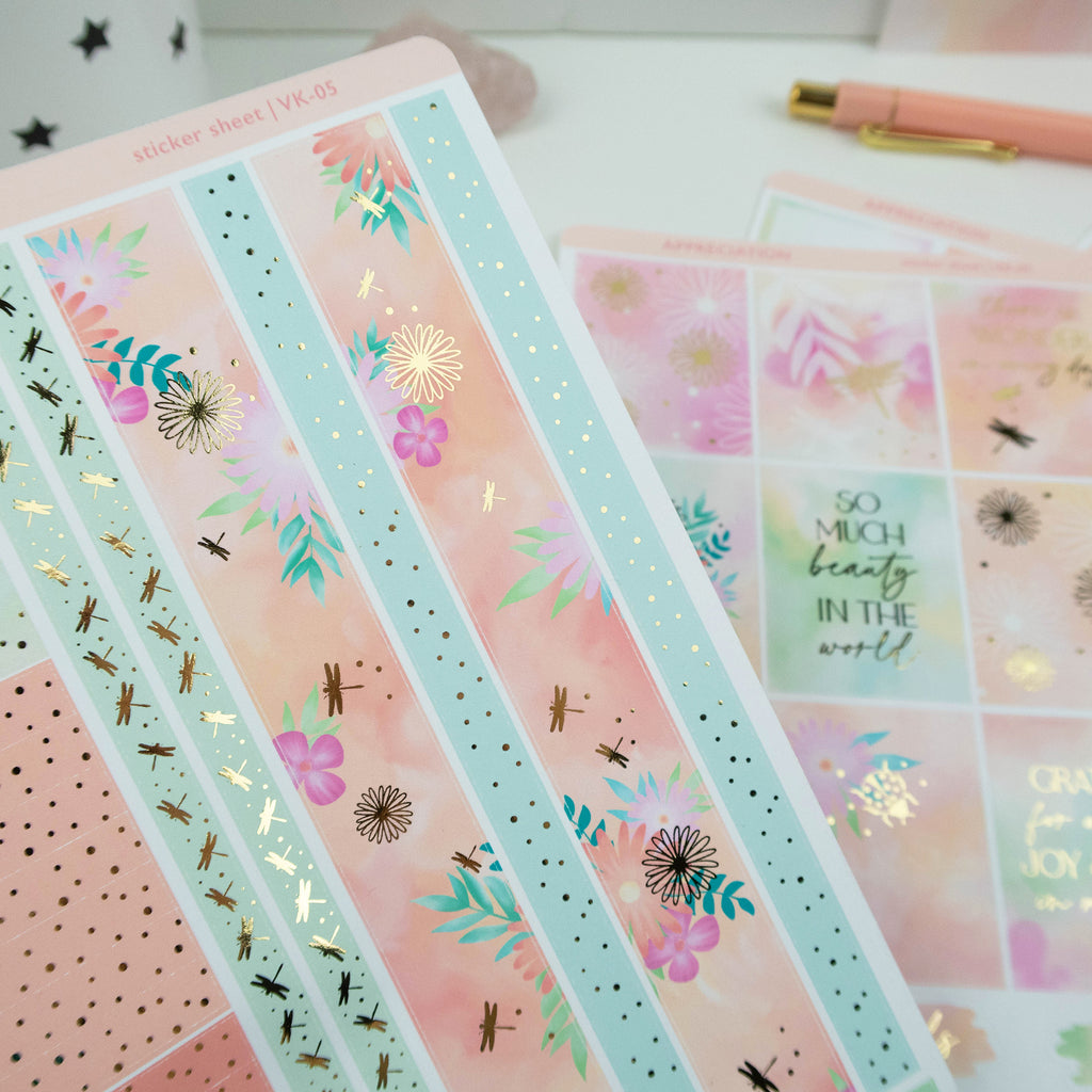APPRECIATION - VERTICAL PLANNER WEEKLY KIT - Rebecca Yates