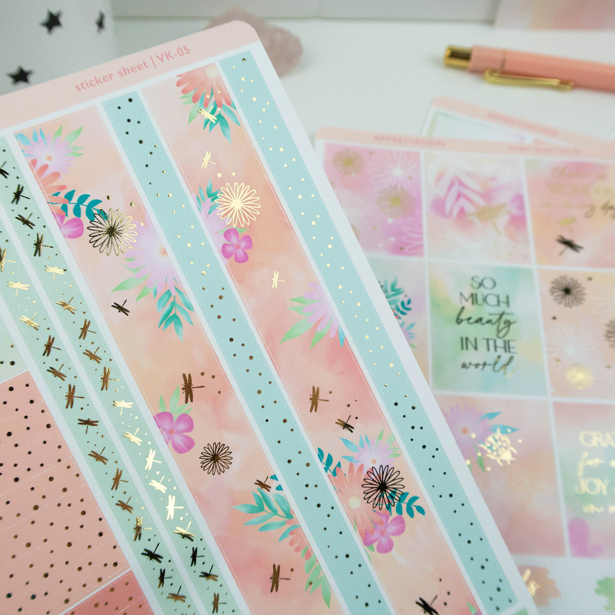 APPRECIATION - VERTICAL PLANNER WEEKLY KIT - Rebecca Yates