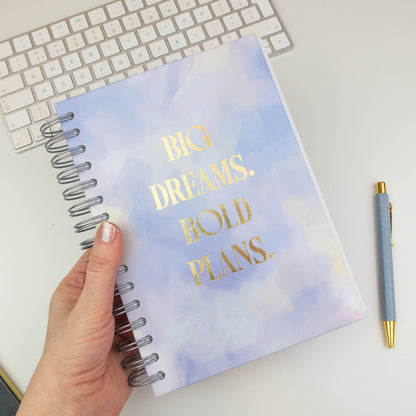 BIG DREAMS BOLD PLANS - GOAL PLANNER