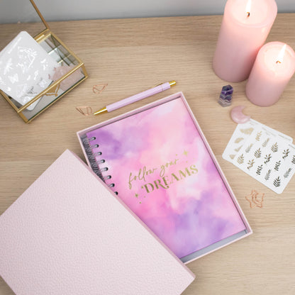 FOLLOW YOUR DREAMS - JOURNAL & GIFT BOX