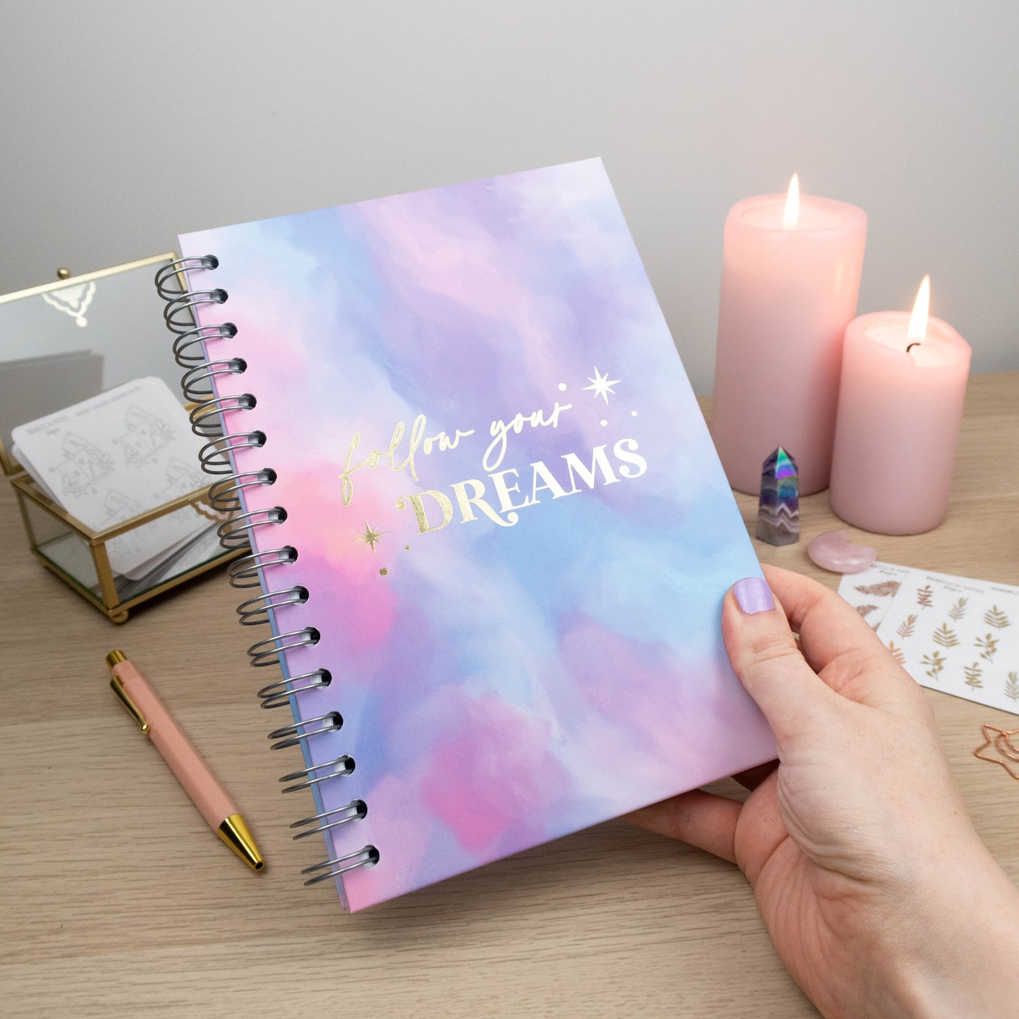 FOLLOW YOUR DREAMS - LUXE PERSONALISED JOURNAL