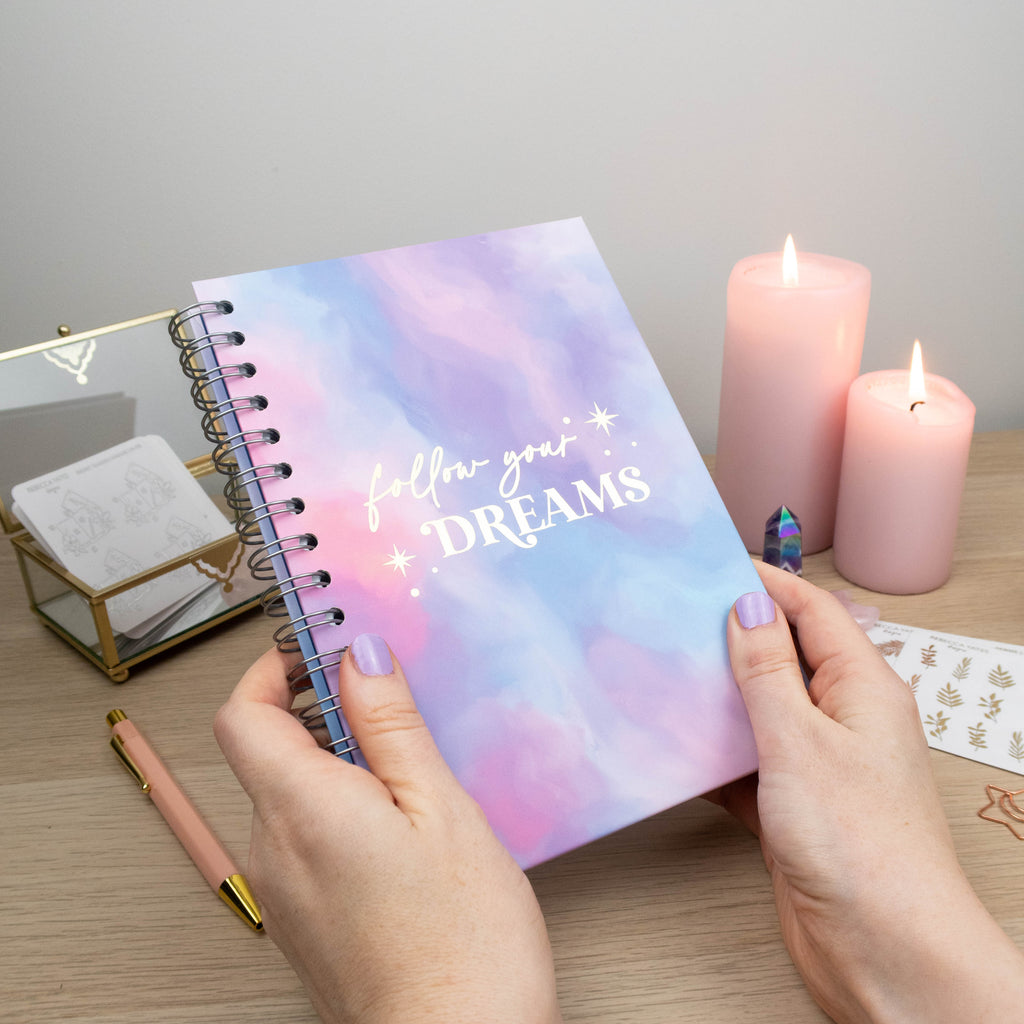 FOLLOW YOUR DREAMS - LUXE PERSONALISED JOURNAL - Rebecca Yates