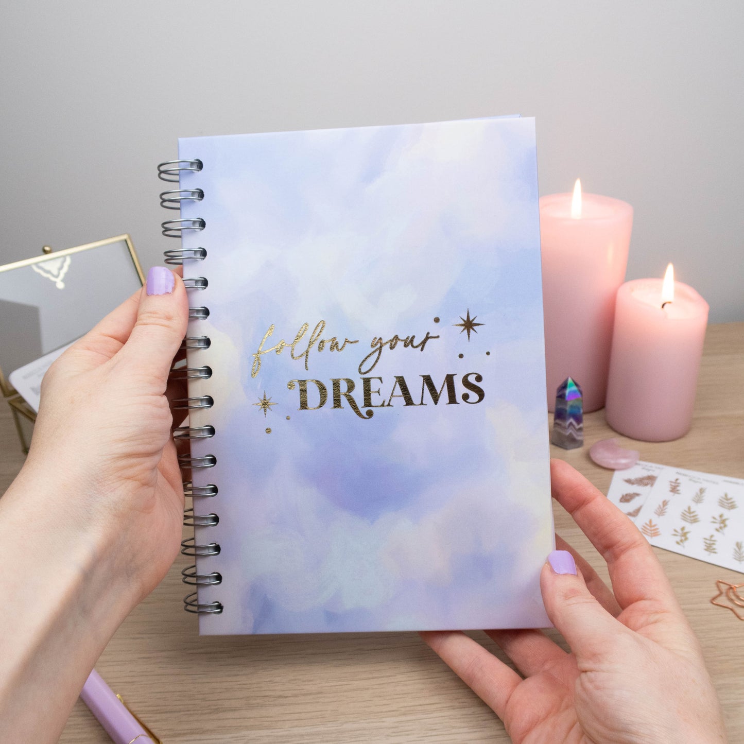 FOLLOW YOUR DREAMS - LUXE PERSONALISED JOURNAL