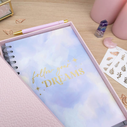 FOLLOW YOUR DREAMS - JOURNAL & GIFT BOX
