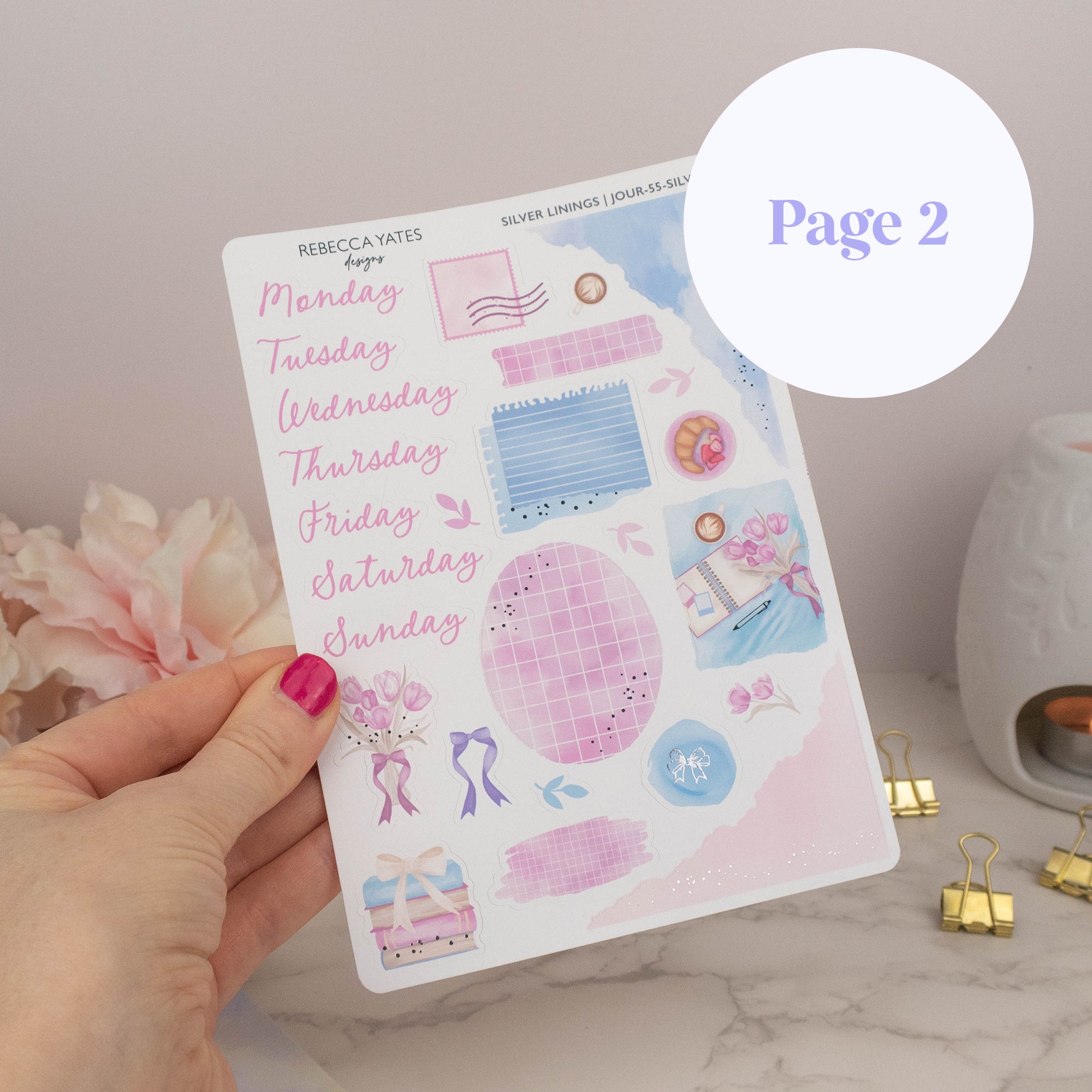 SILVER LININGS - JOURNAL KIT - Rebecca Yates