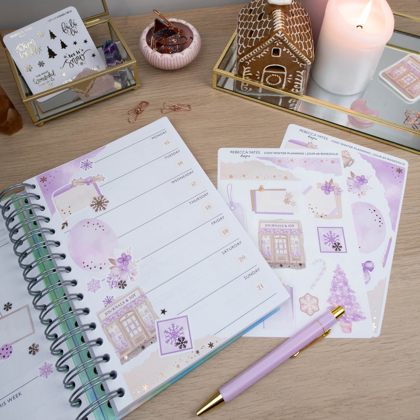 COSY WINTER PLANNING  - JOURNAL KIT