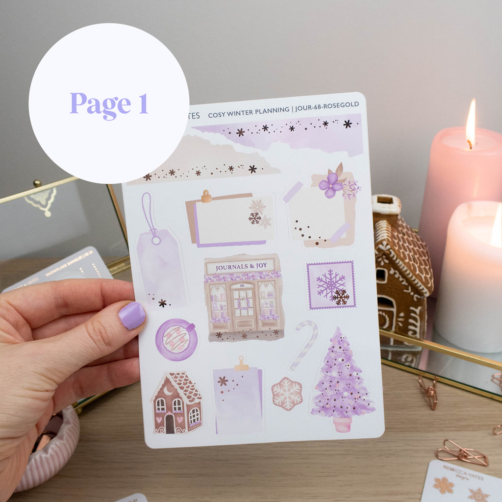 COSY WINTER PLANNING  - JOURNAL KIT