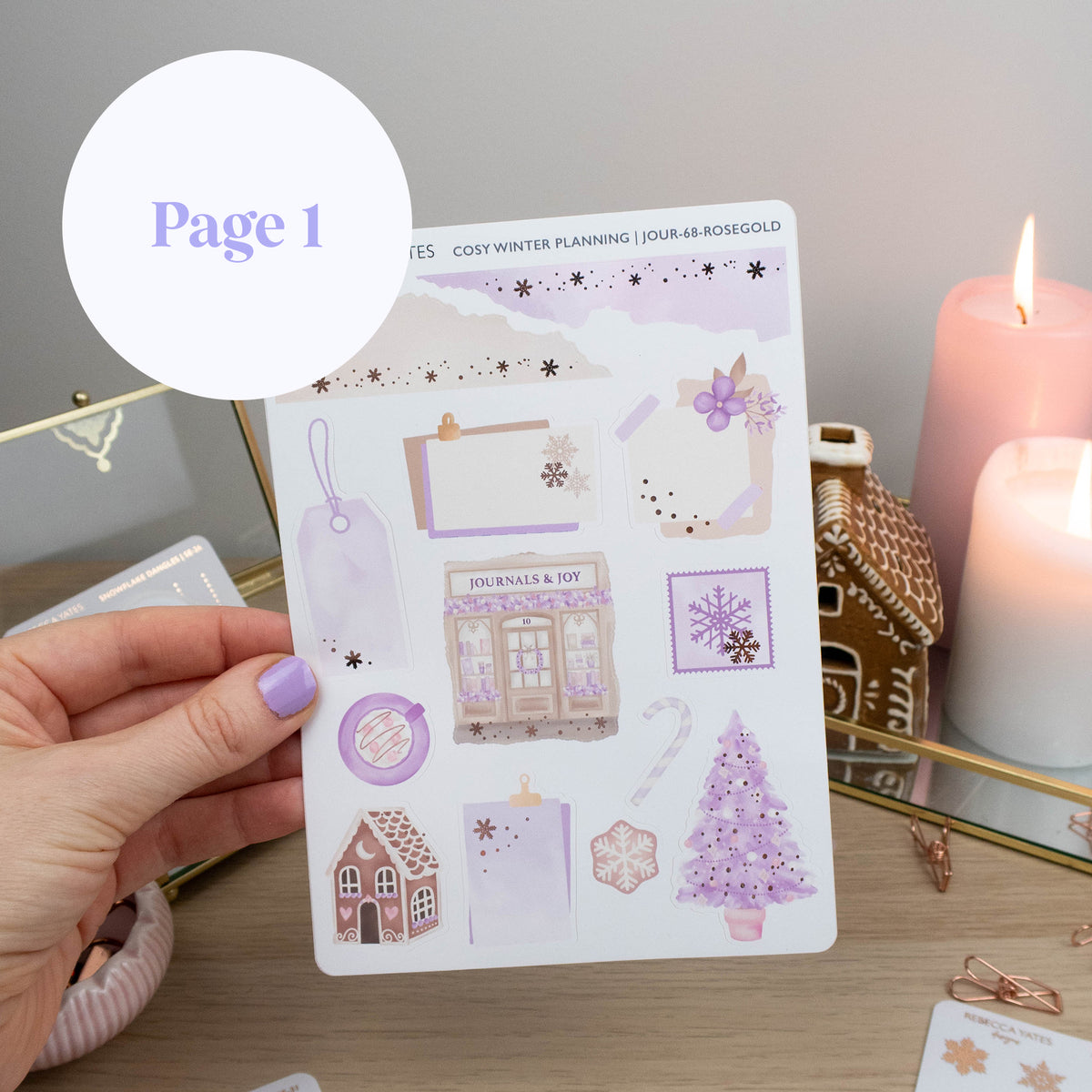 COSY WINTER PLANNING  - JOURNAL KIT