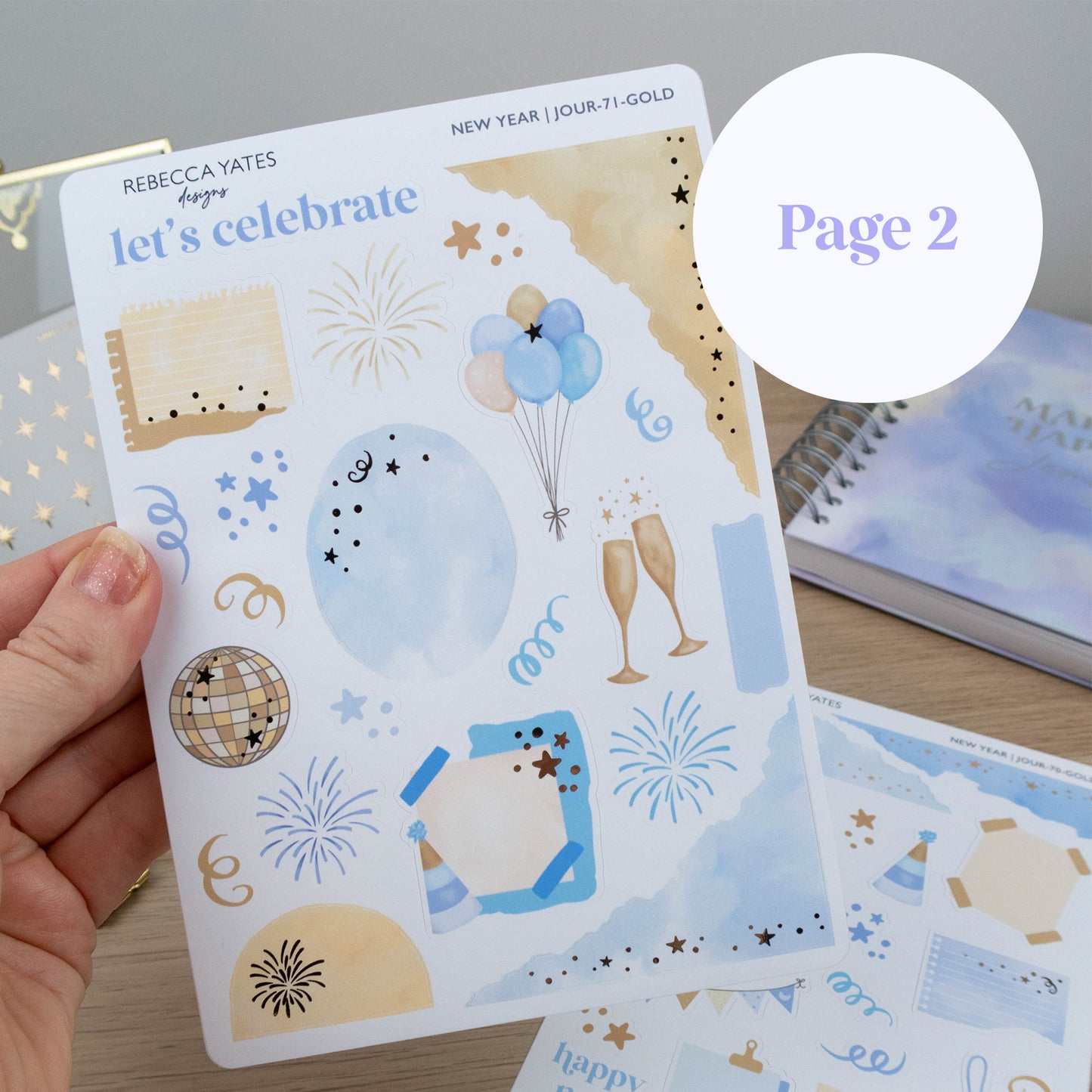 HAPPY NEW YEAR  - JOURNAL KIT