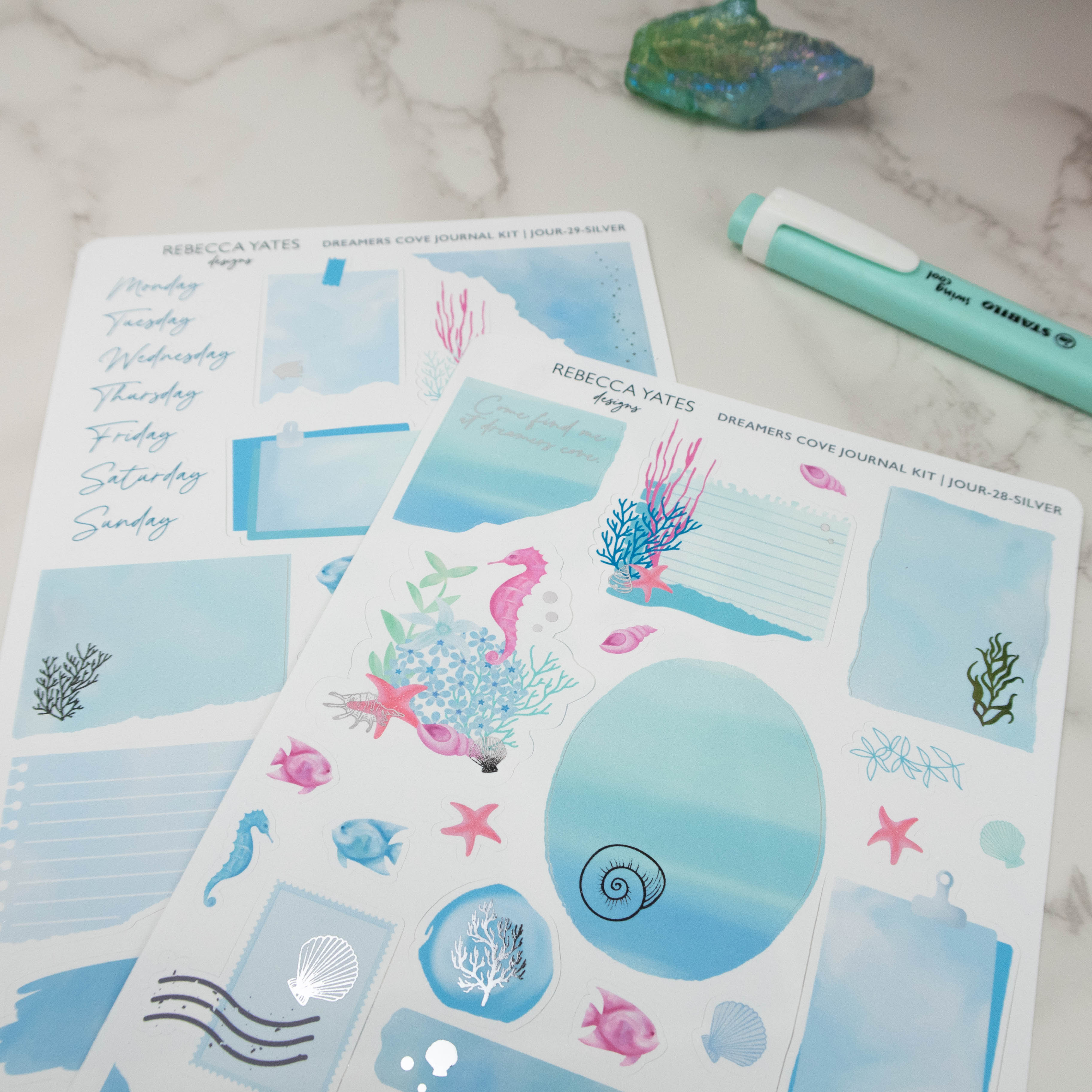 DREAMERS COVE - JOURNAL KIT - Rebecca Yates