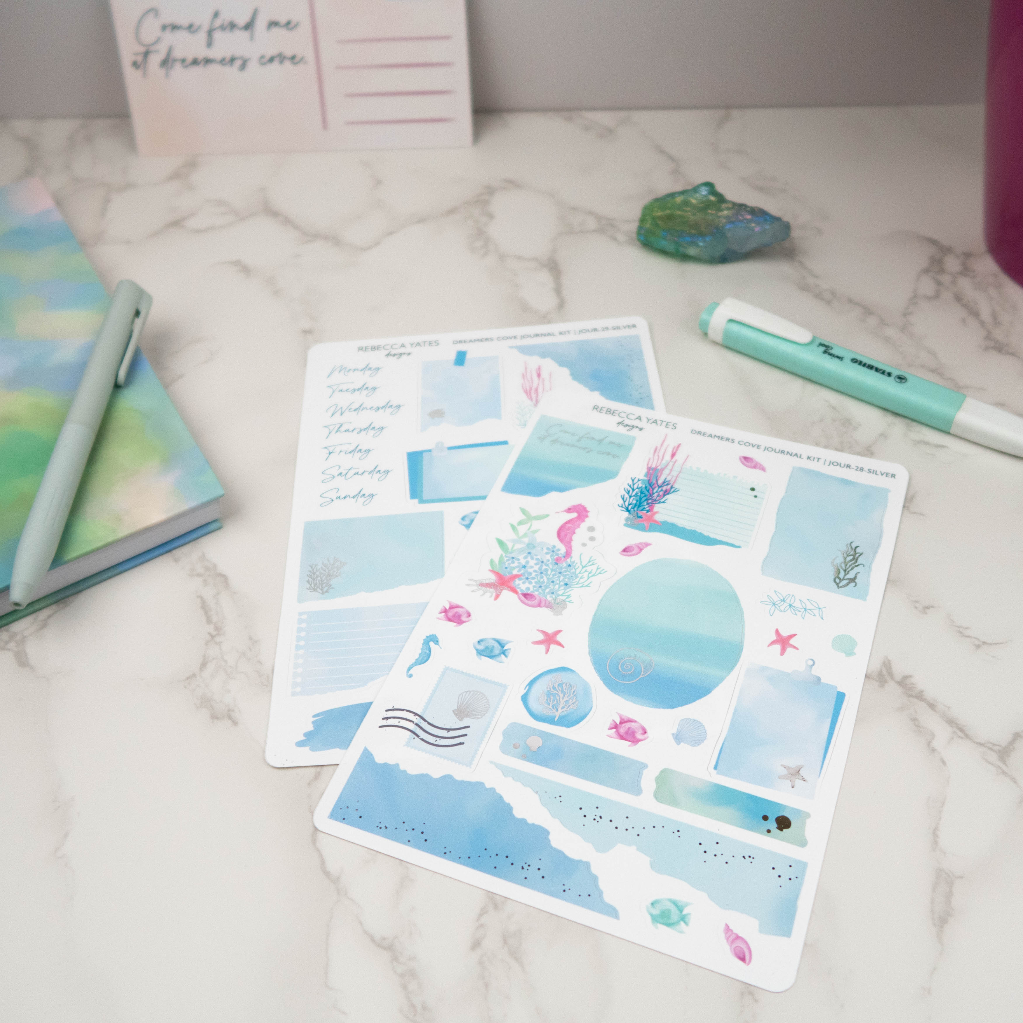 DREAMERS COVE - JOURNAL KIT - Rebecca Yates