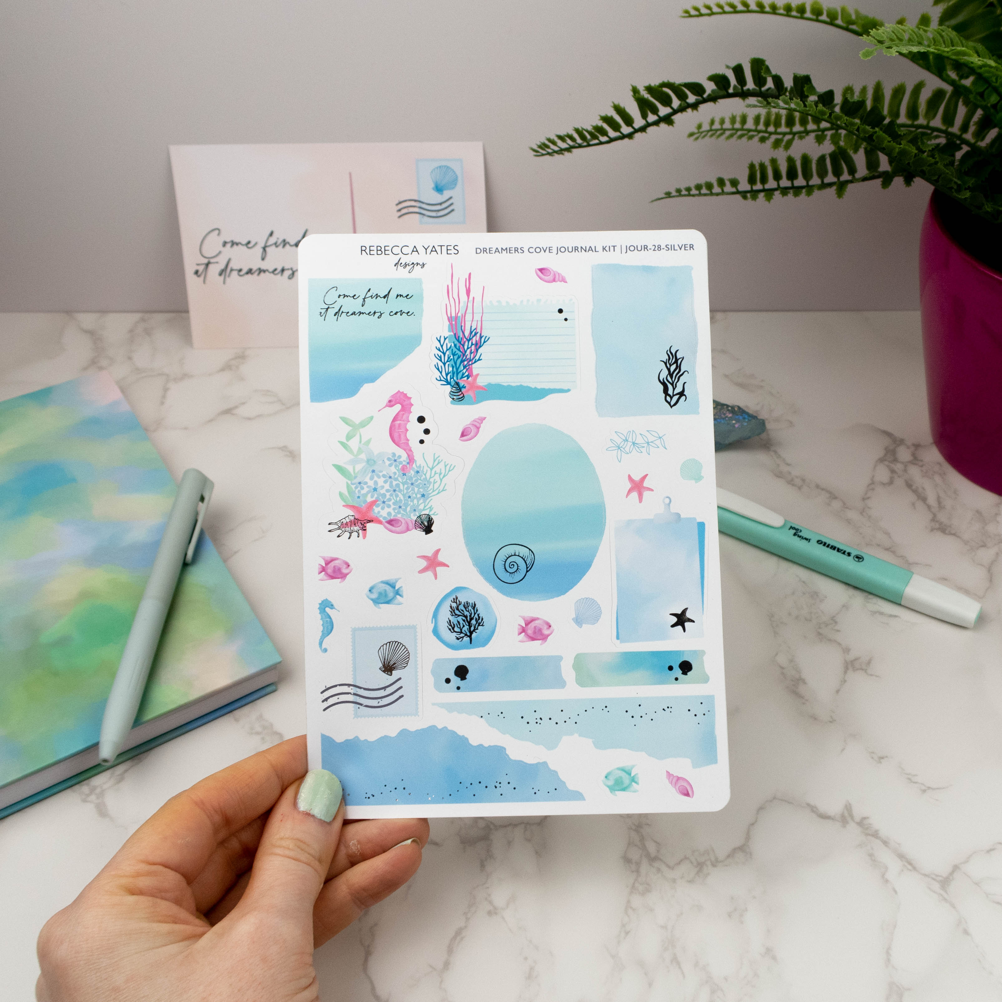 DREAMERS COVE - JOURNAL KIT - Rebecca Yates