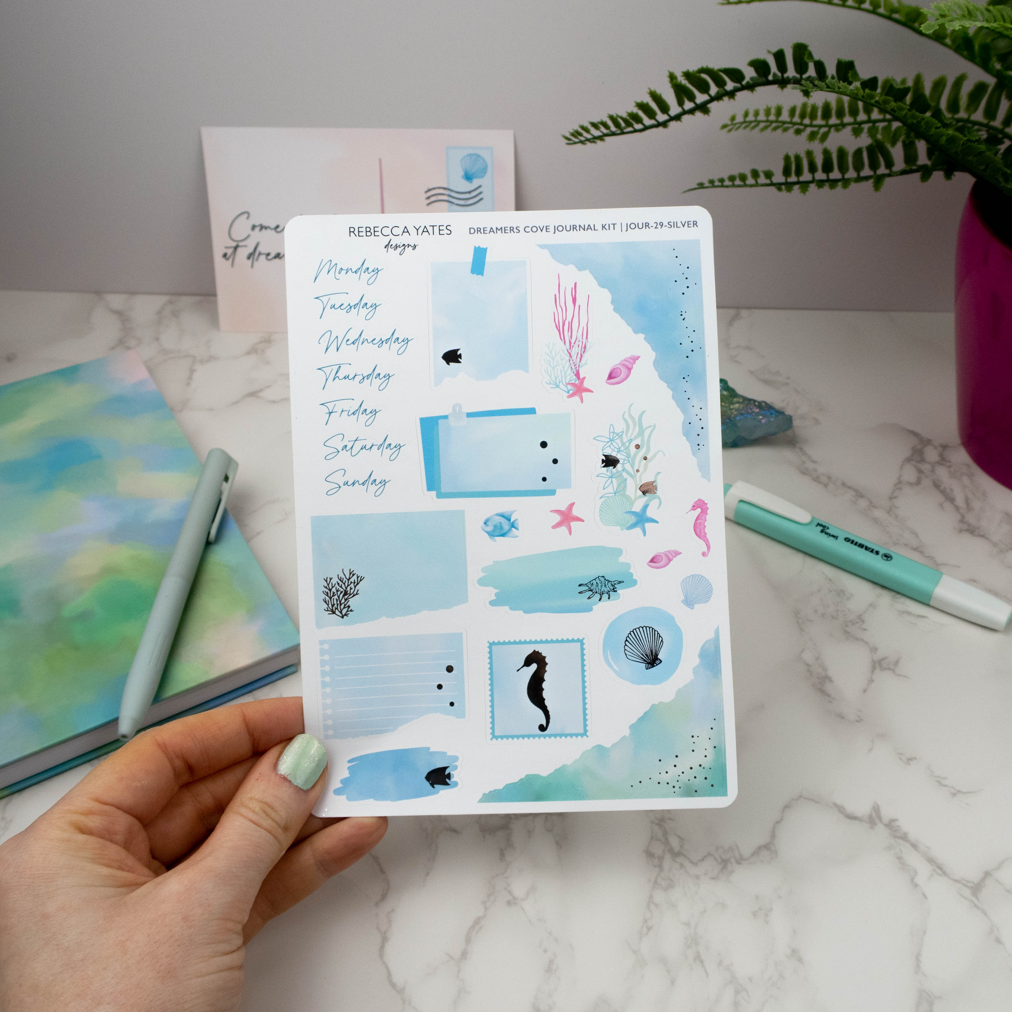 DREAMERS COVE - JOURNAL KIT - Rebecca Yates