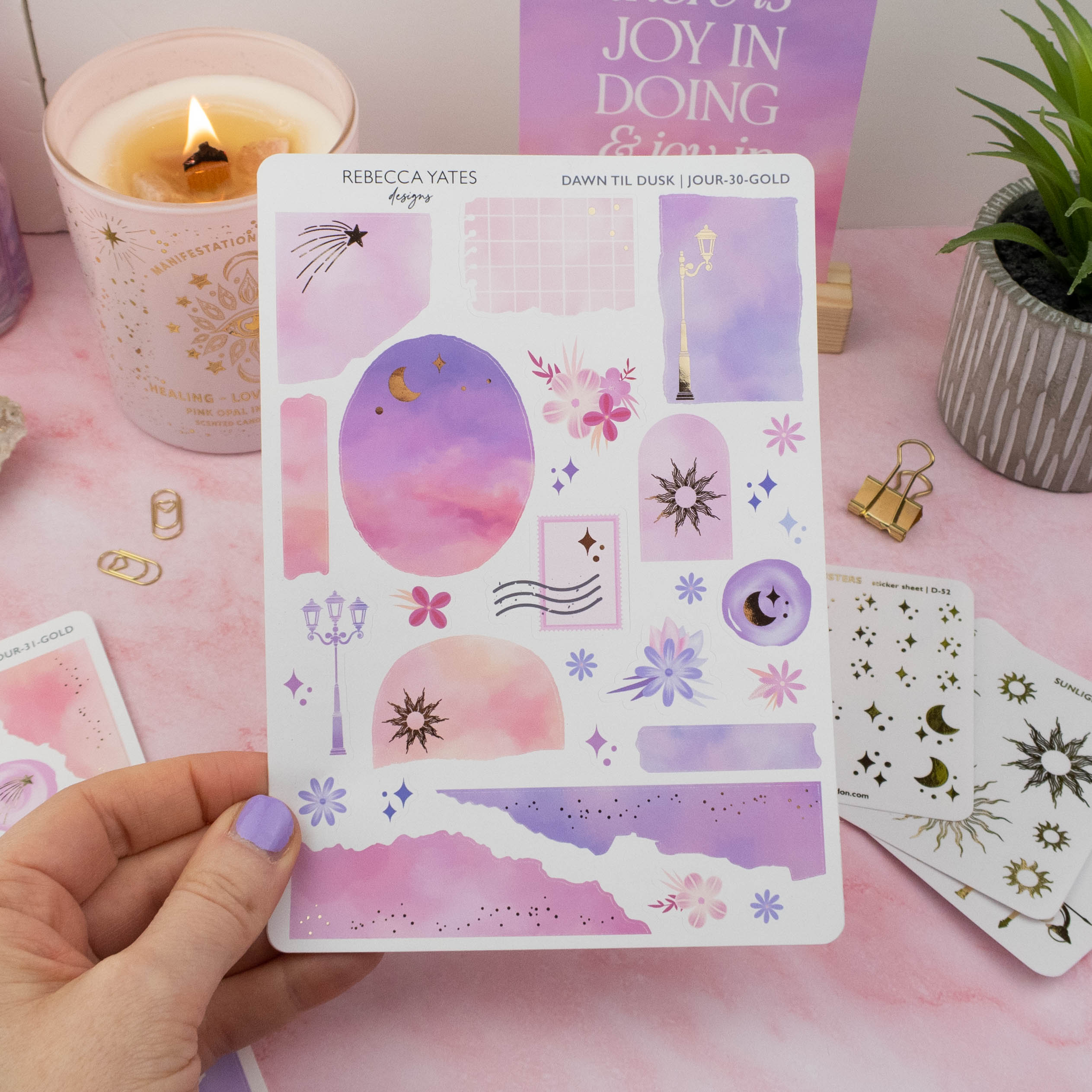 DAWN TIL DUSK - JOURNAL KIT - Rebecca Yates