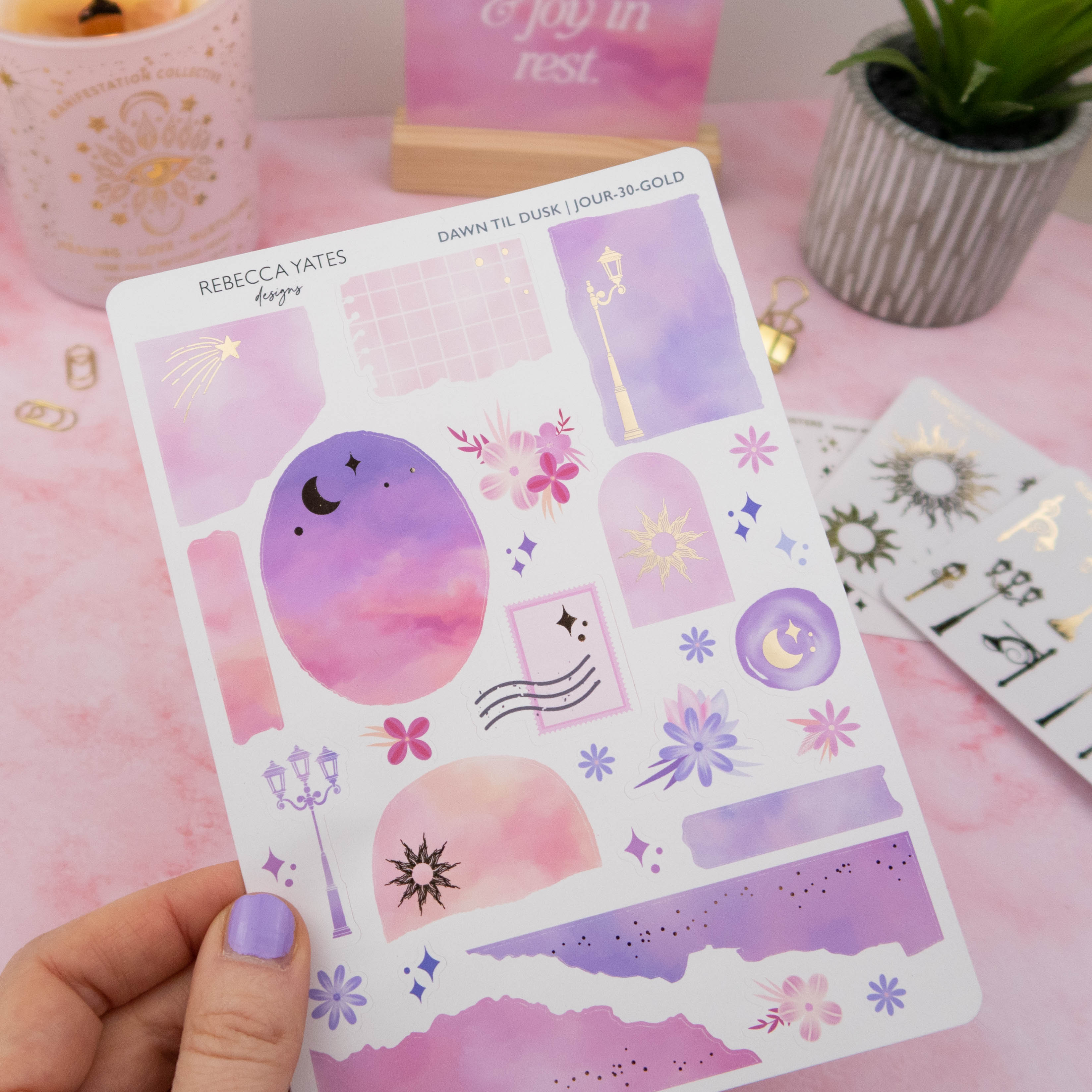 DAWN TIL DUSK - JOURNAL KIT - Rebecca Yates