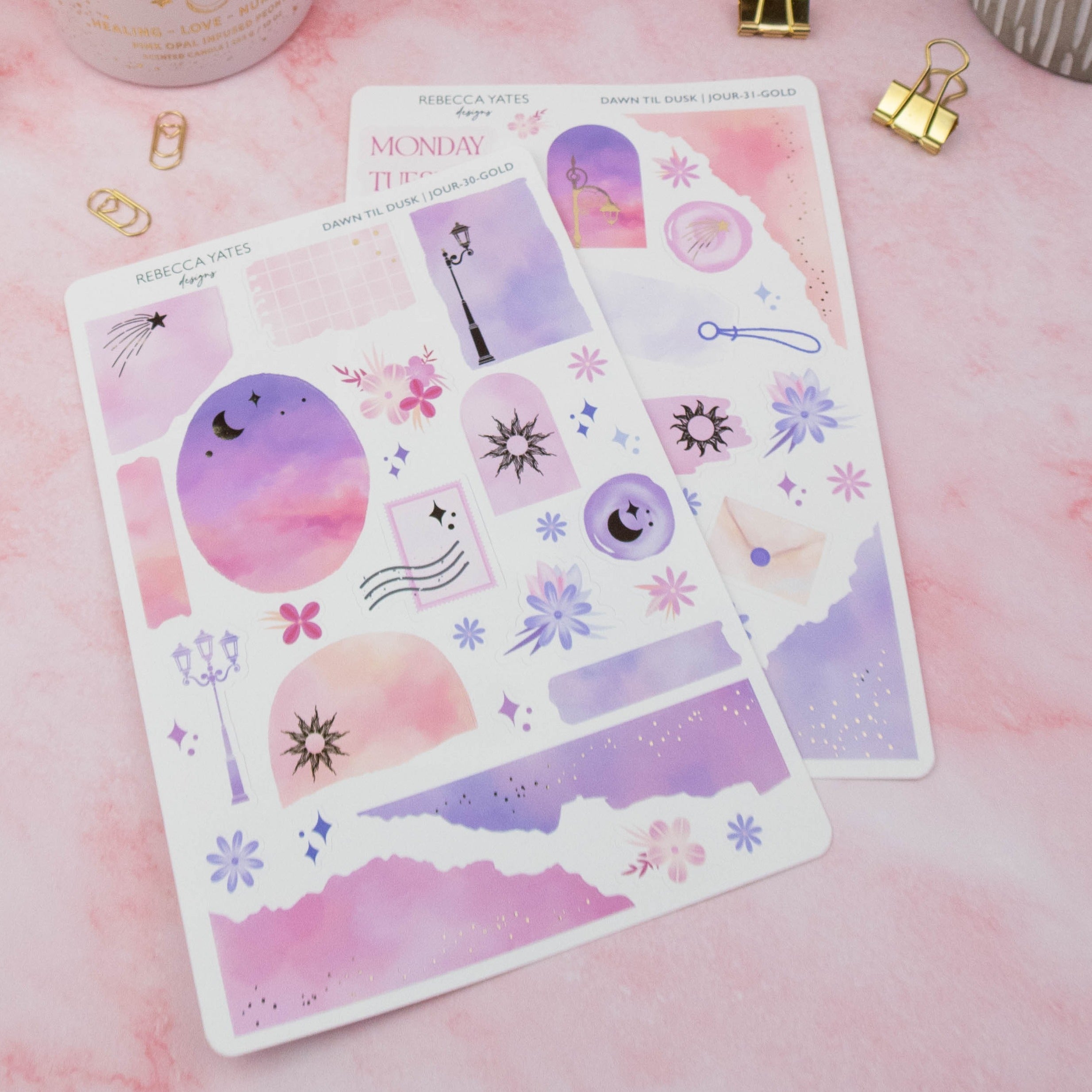 DAWN TIL DUSK - JOURNAL KIT - Rebecca Yates