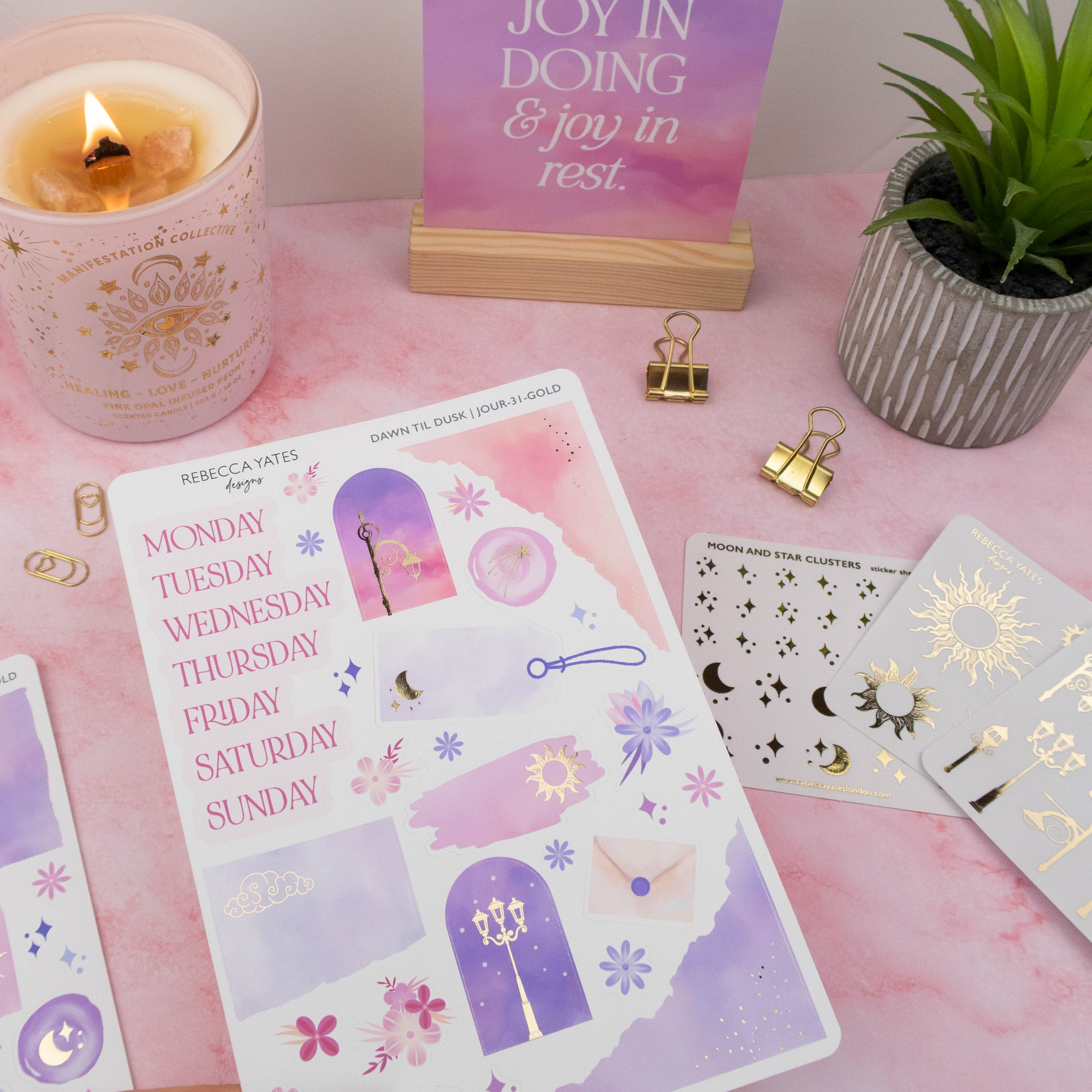 DAWN TIL DUSK - JOURNAL KIT - Rebecca Yates