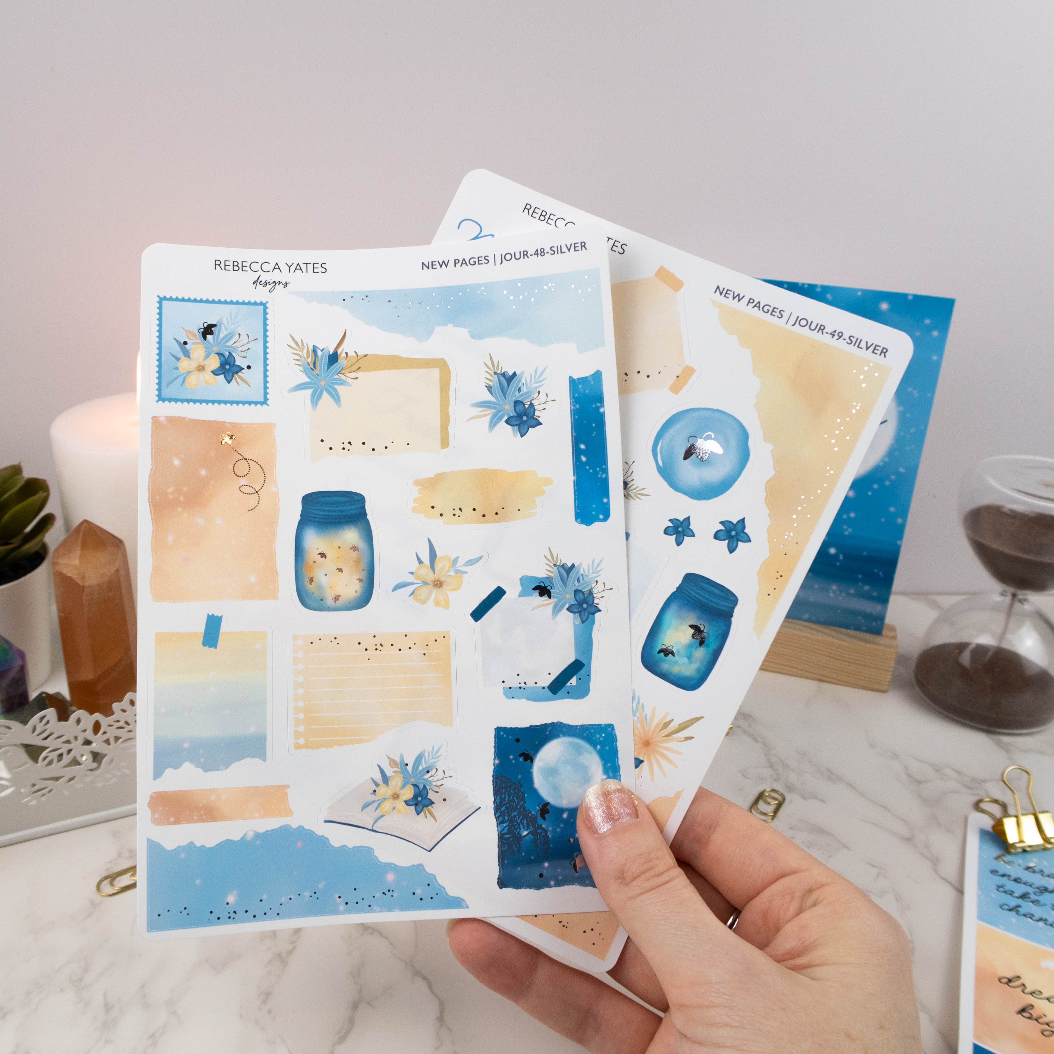 NEW PAGES - JOURNAL KIT - Rebecca Yates