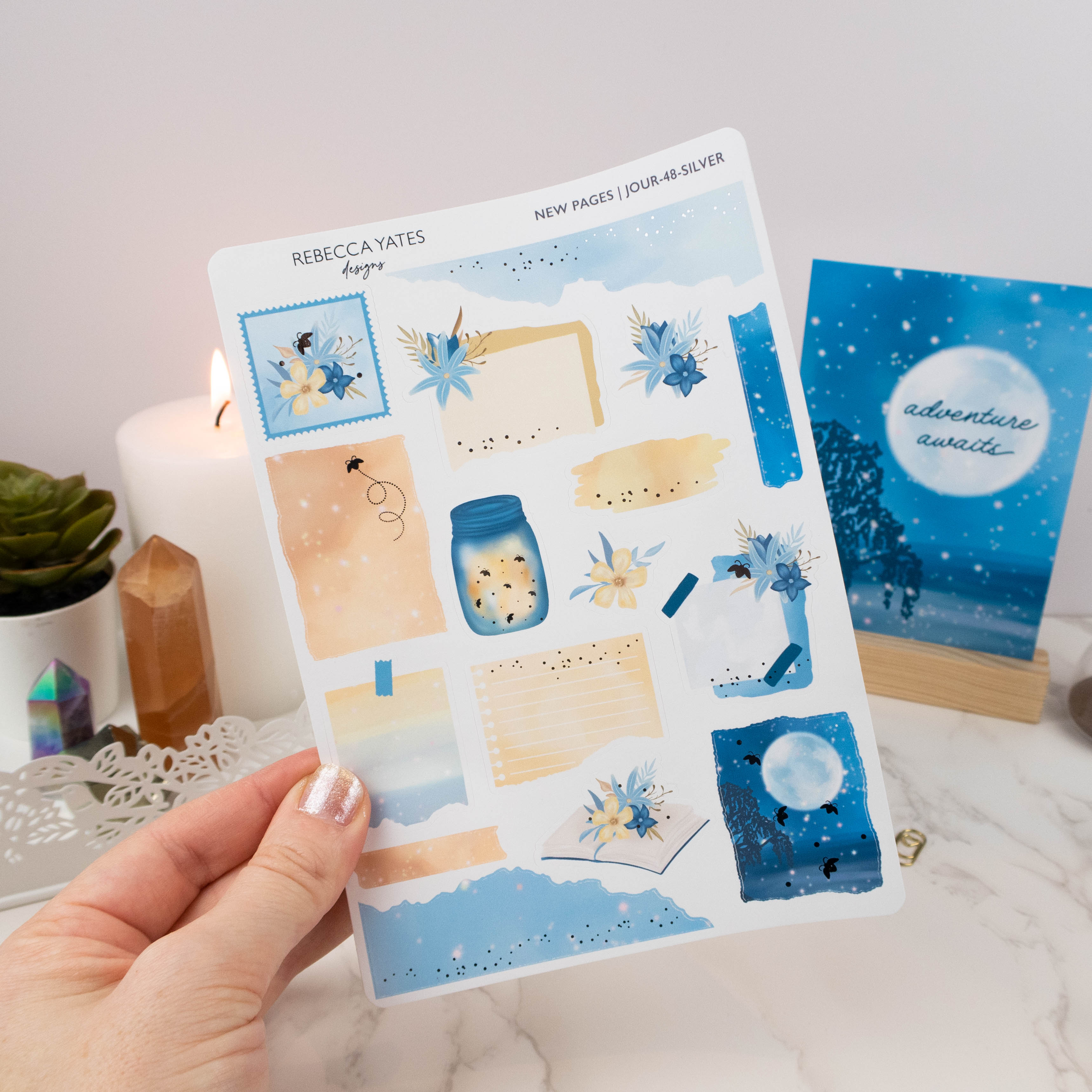 NEW PAGES - JOURNAL KIT - Rebecca Yates