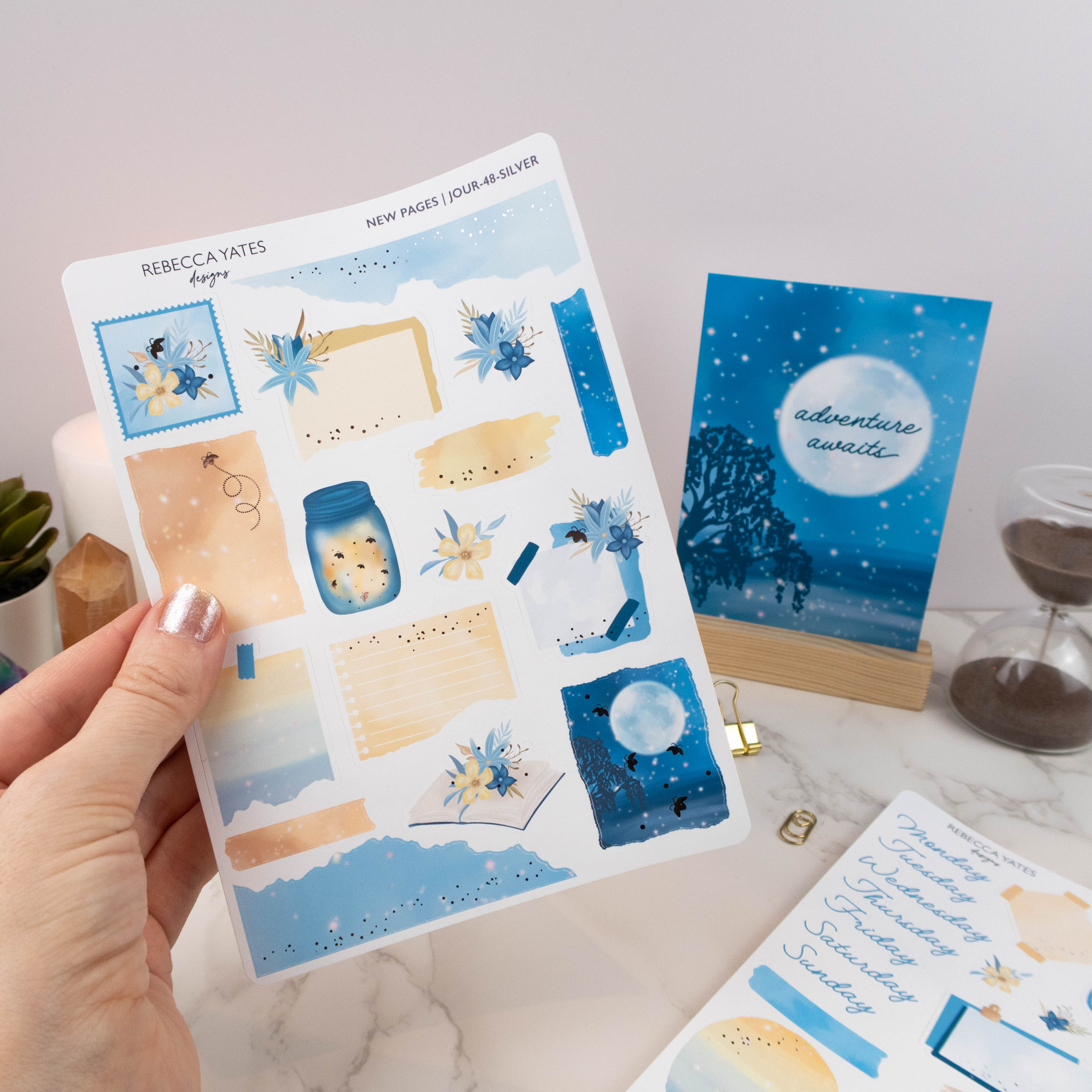 NEW PAGES - JOURNAL KIT - Rebecca Yates