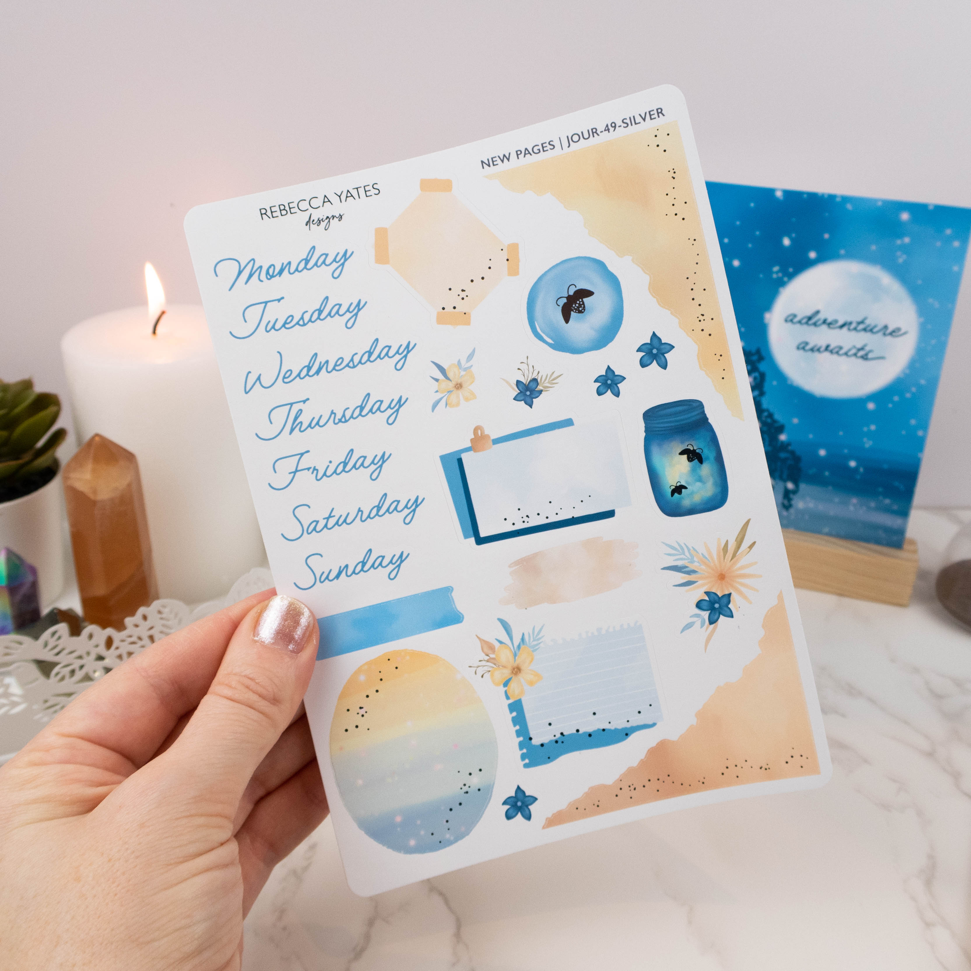 NEW PAGES - JOURNAL KIT - Rebecca Yates