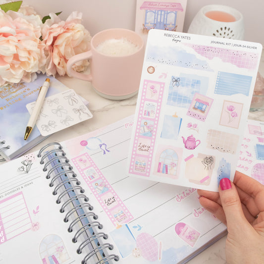 SILVER LININGS - BIG CREATIVE STICKER BUNDLE - Rebecca Yates