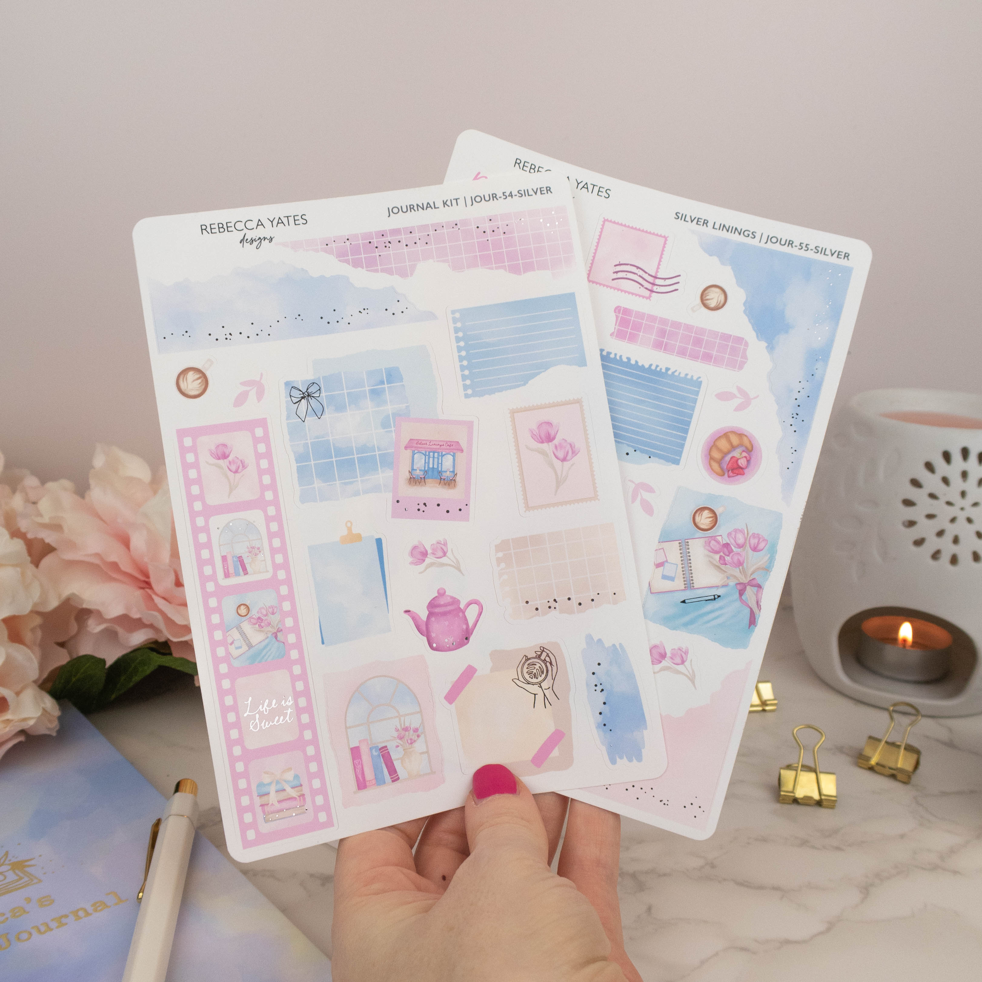SILVER LININGS - JOURNAL KIT - Rebecca Yates