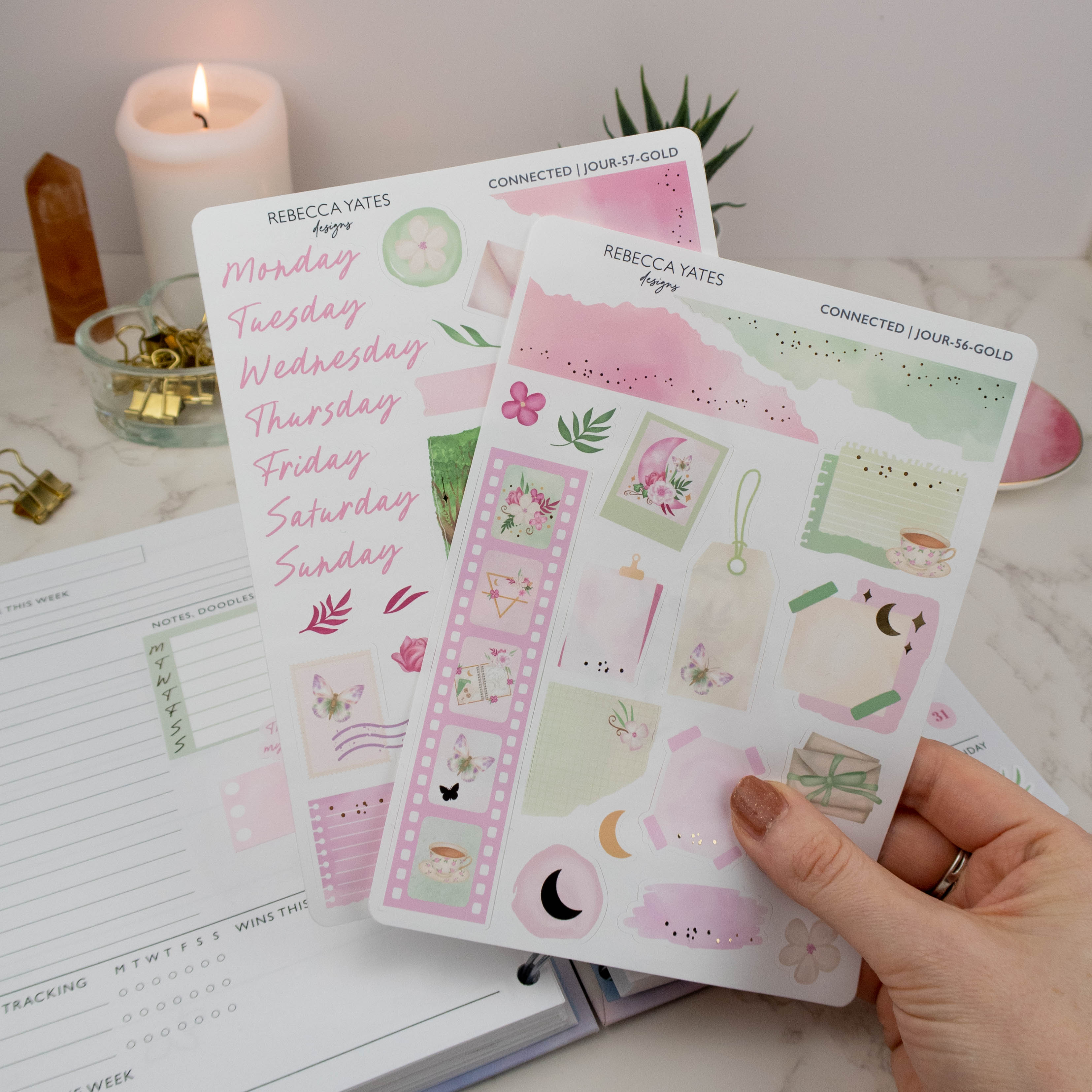 CONNECTED - JOURNAL KIT - Rebecca Yates