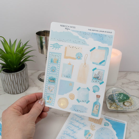 THE DEPTHS - JOURNAL KIT - Rebecca Yates