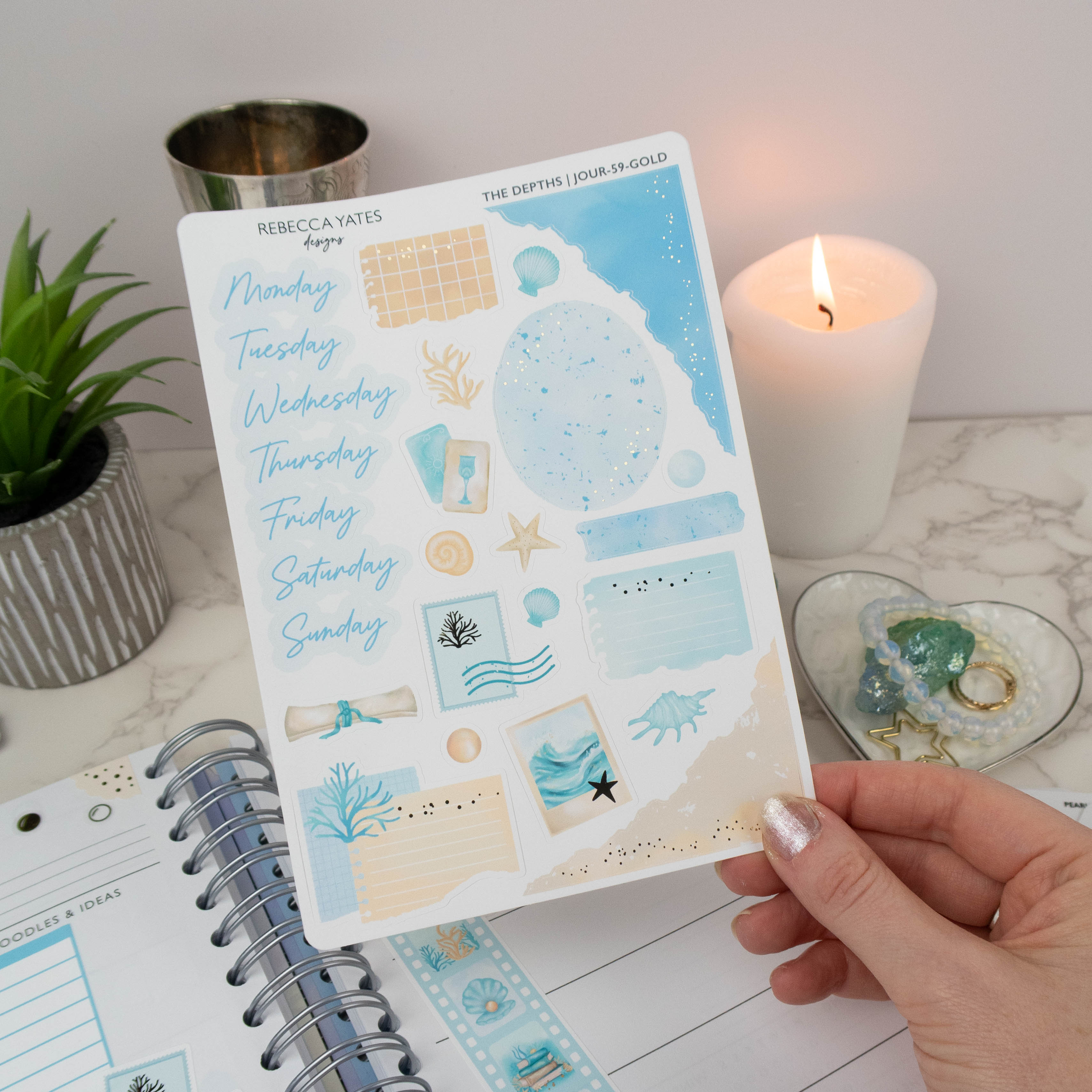 THE DEPTHS - JOURNAL KIT - Rebecca Yates