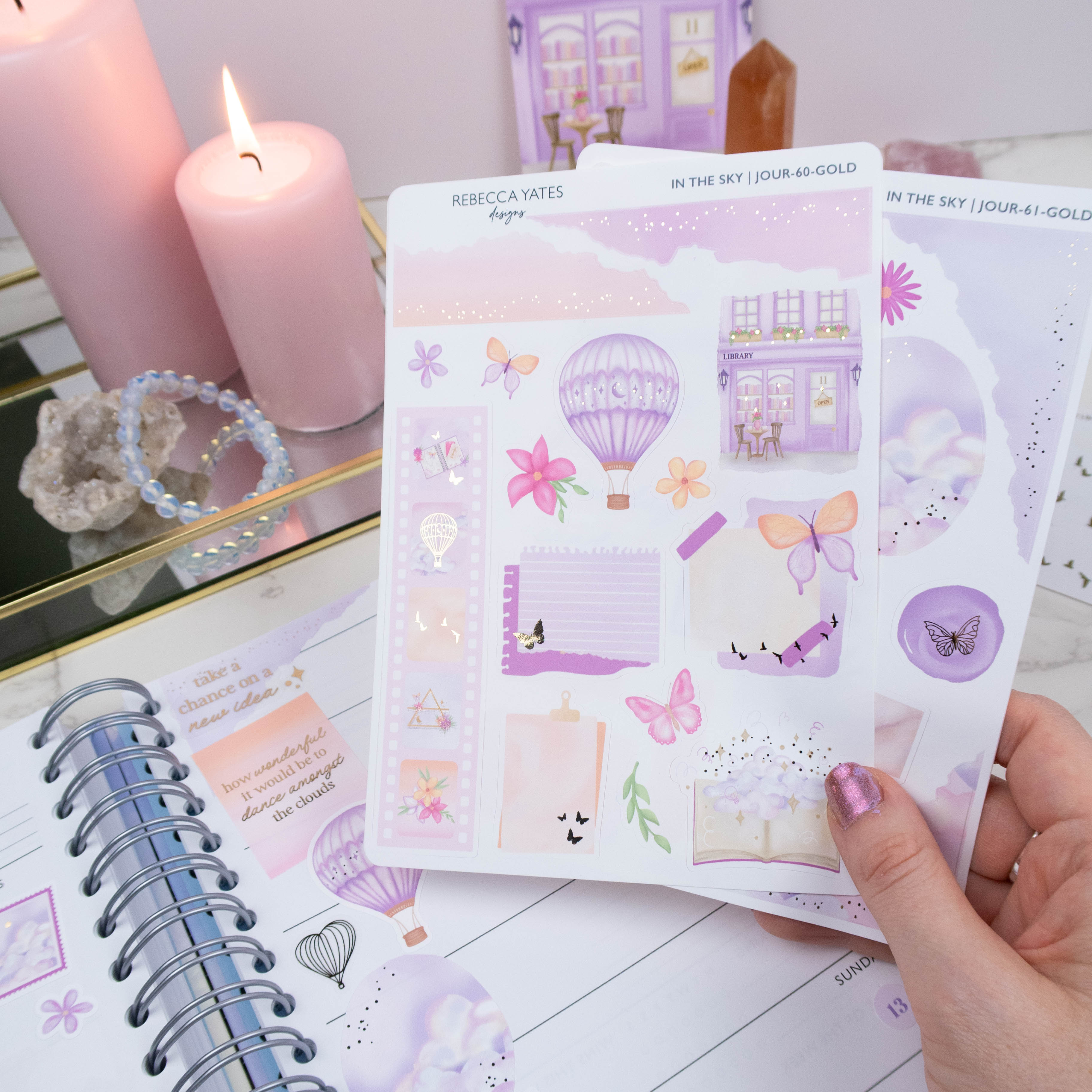 IN THE SKY - JOURNAL KIT - Rebecca Yates