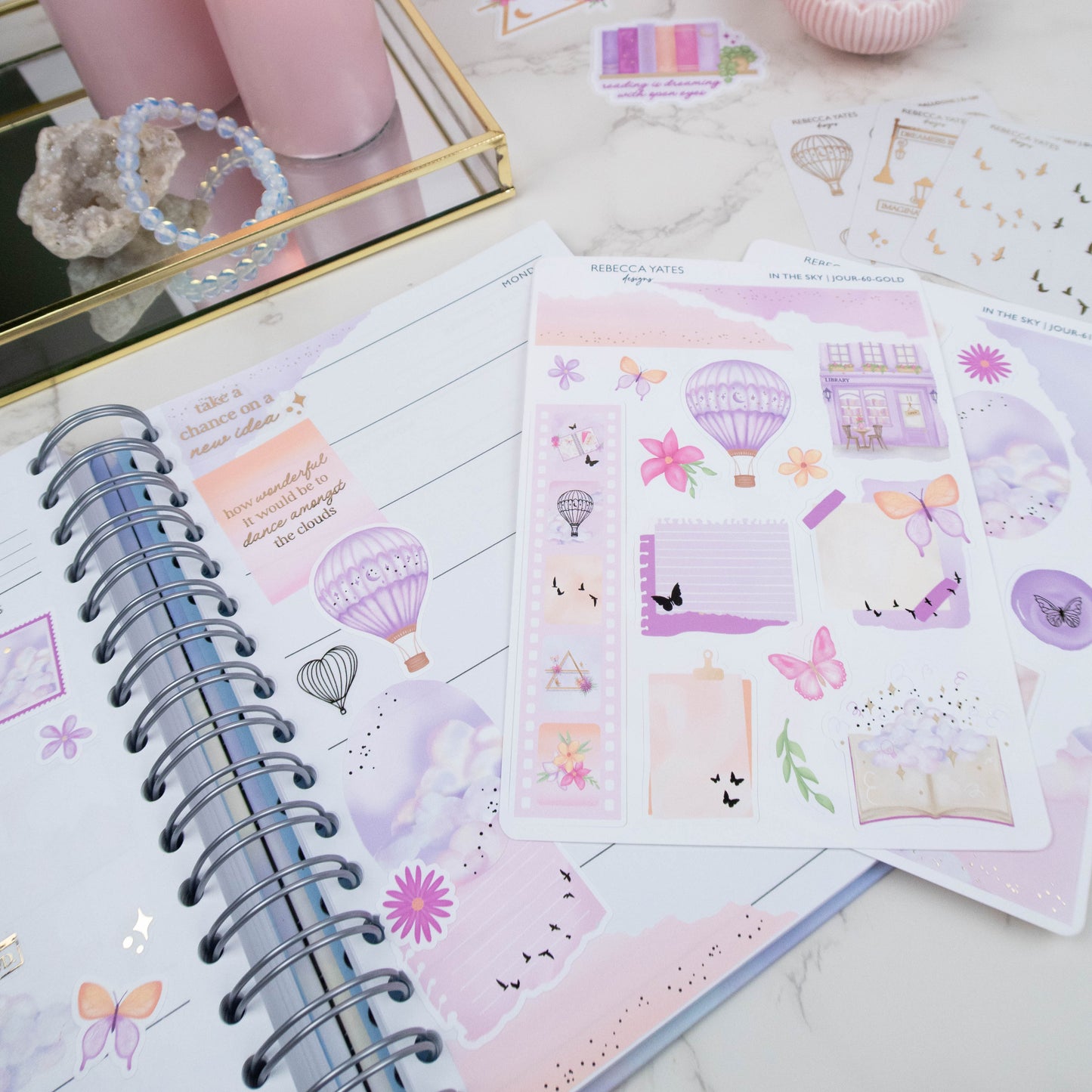 UP IN THE SKY - BIG CREATIVE STICKER BUNDLE