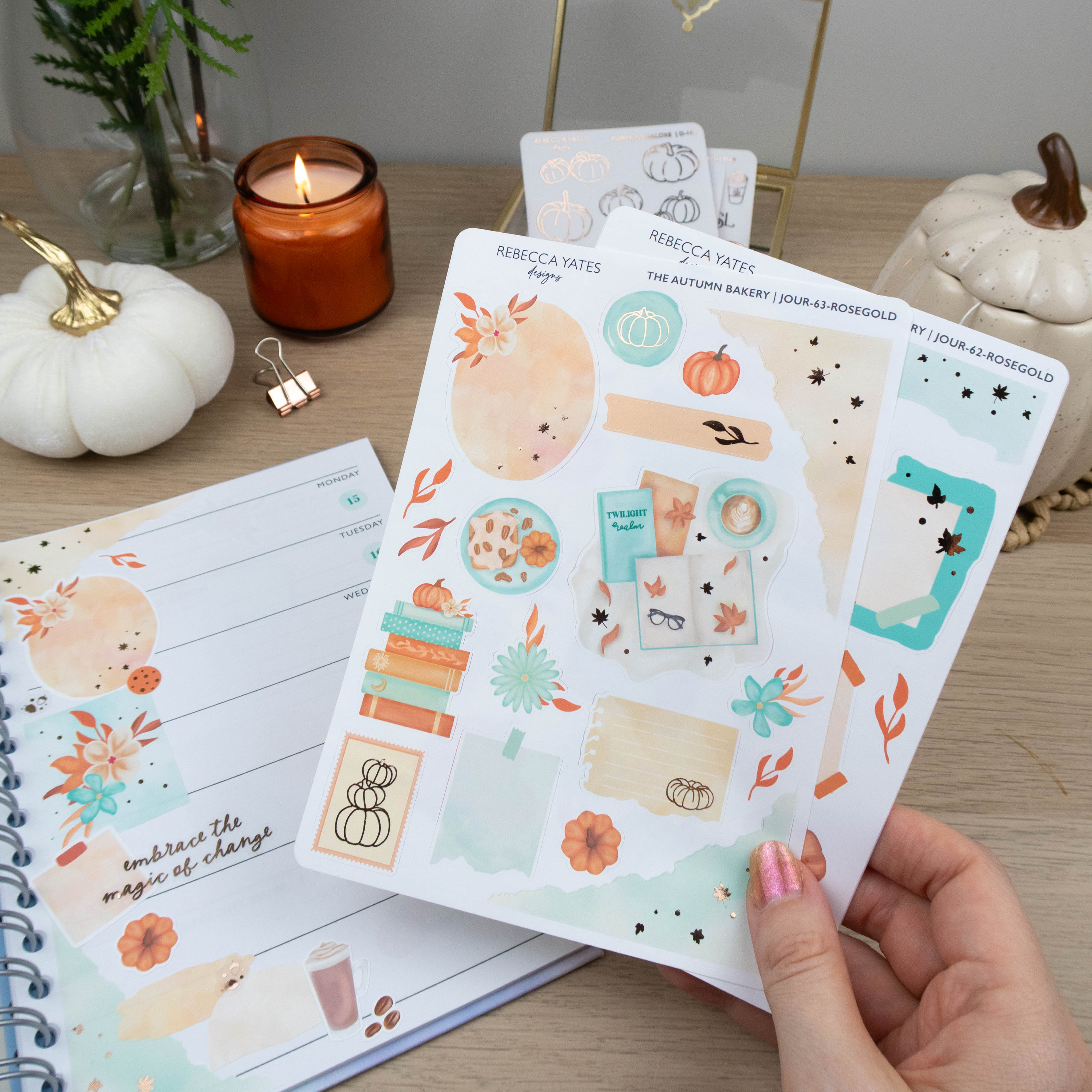 AUTUMN BAKERY - JOURNAL KIT
