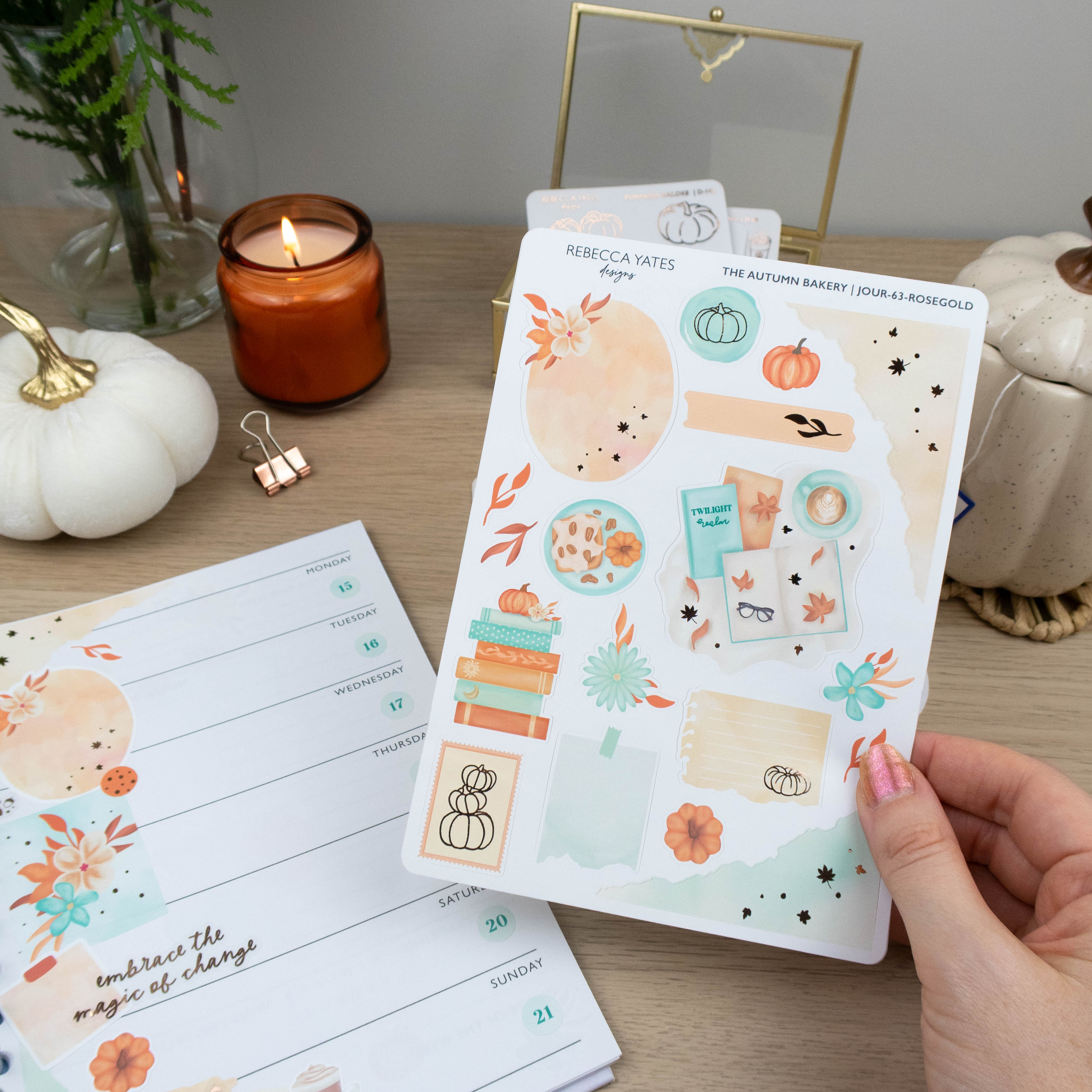 AUTUMN BAKERY - JOURNAL KIT