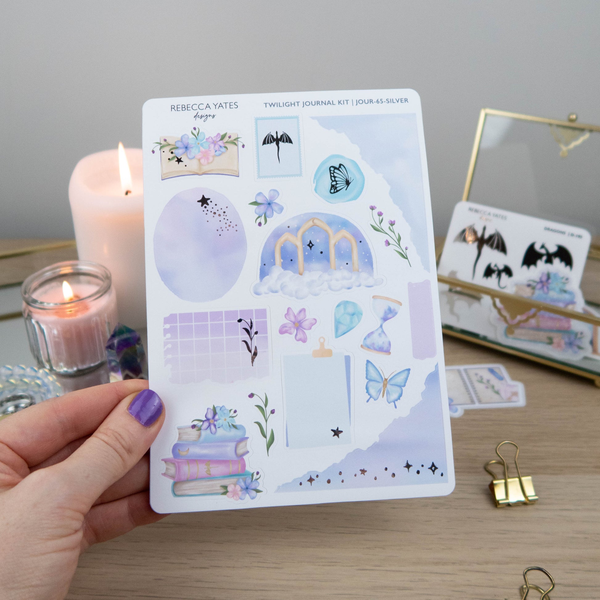 TWILIGHT - BIG CREATIVE STICKER BUNDLE - Rebecca Yates