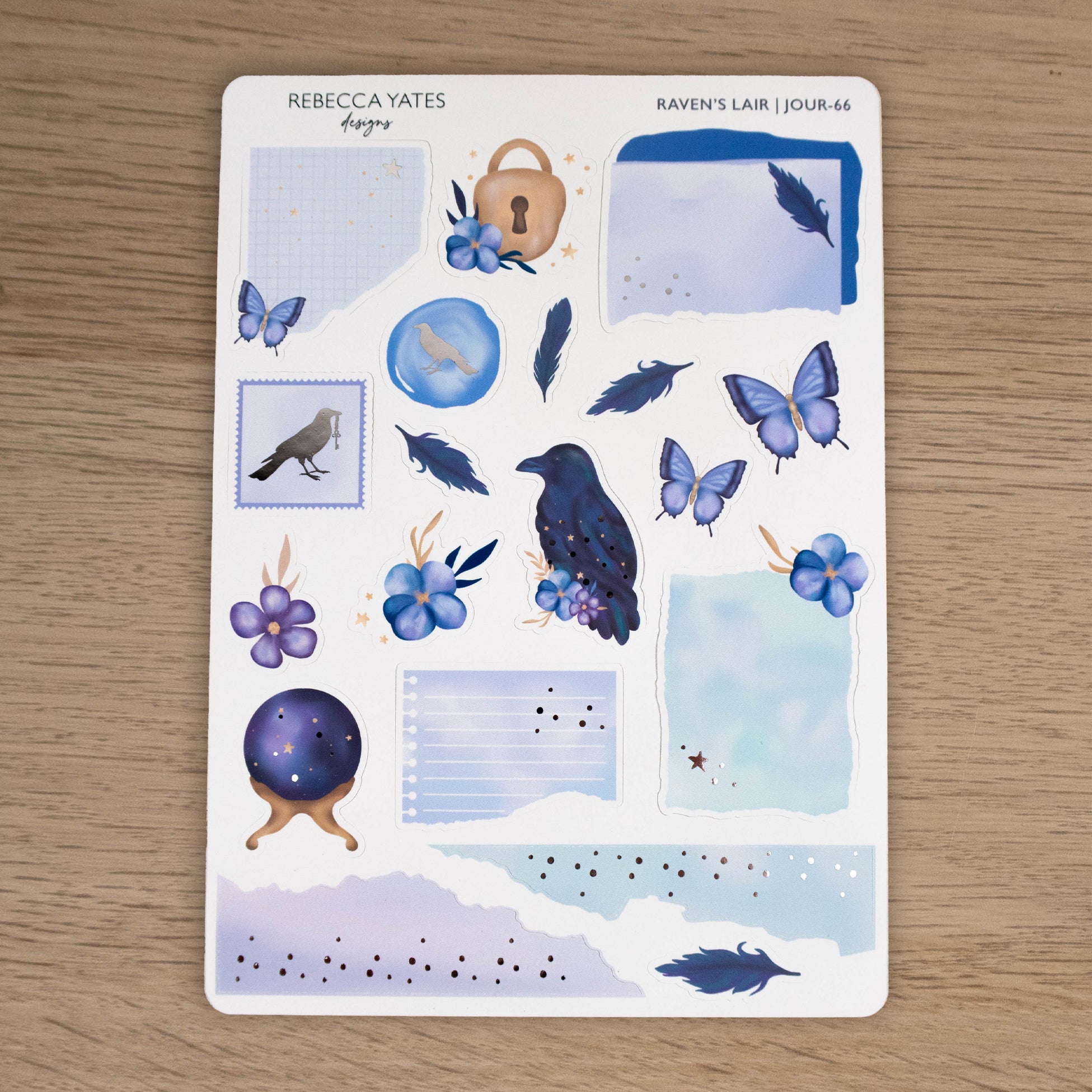 RAVEN'S LAIR - JOURNAL KIT - Rebecca Yates