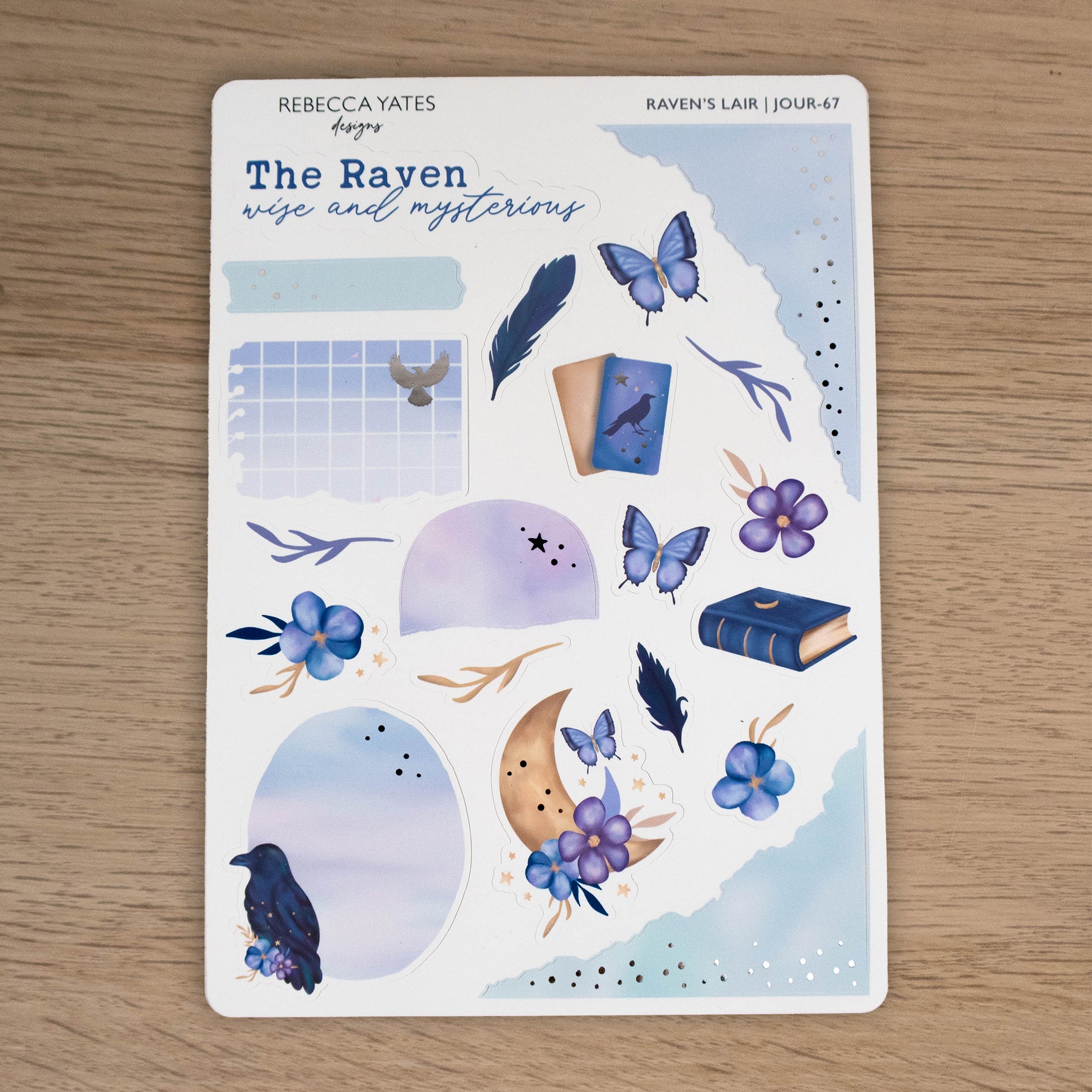 RAVEN'S LAIR - JOURNAL KIT - Rebecca Yates