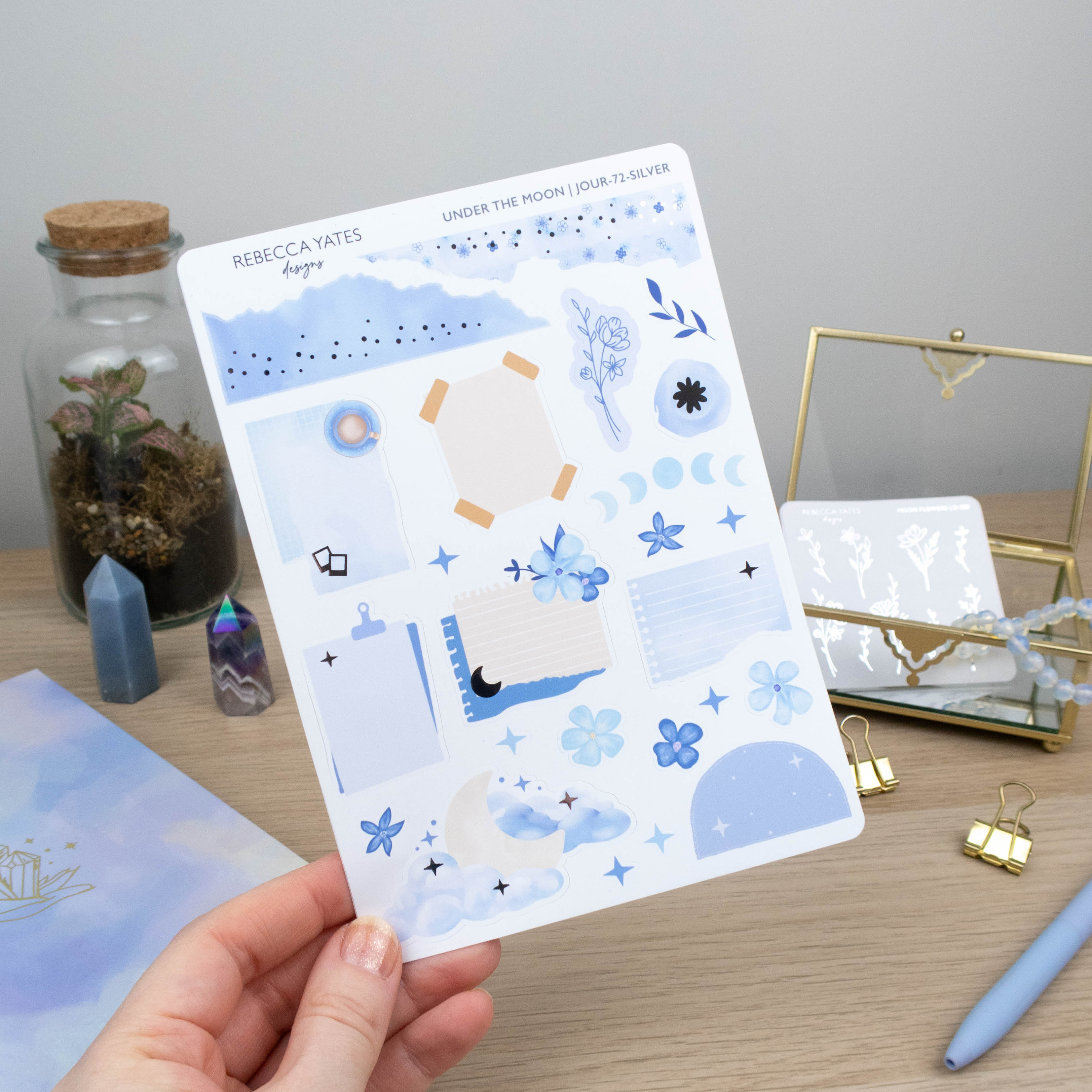 UNDER THE MOON  - JOURNAL KIT - Rebecca Yates