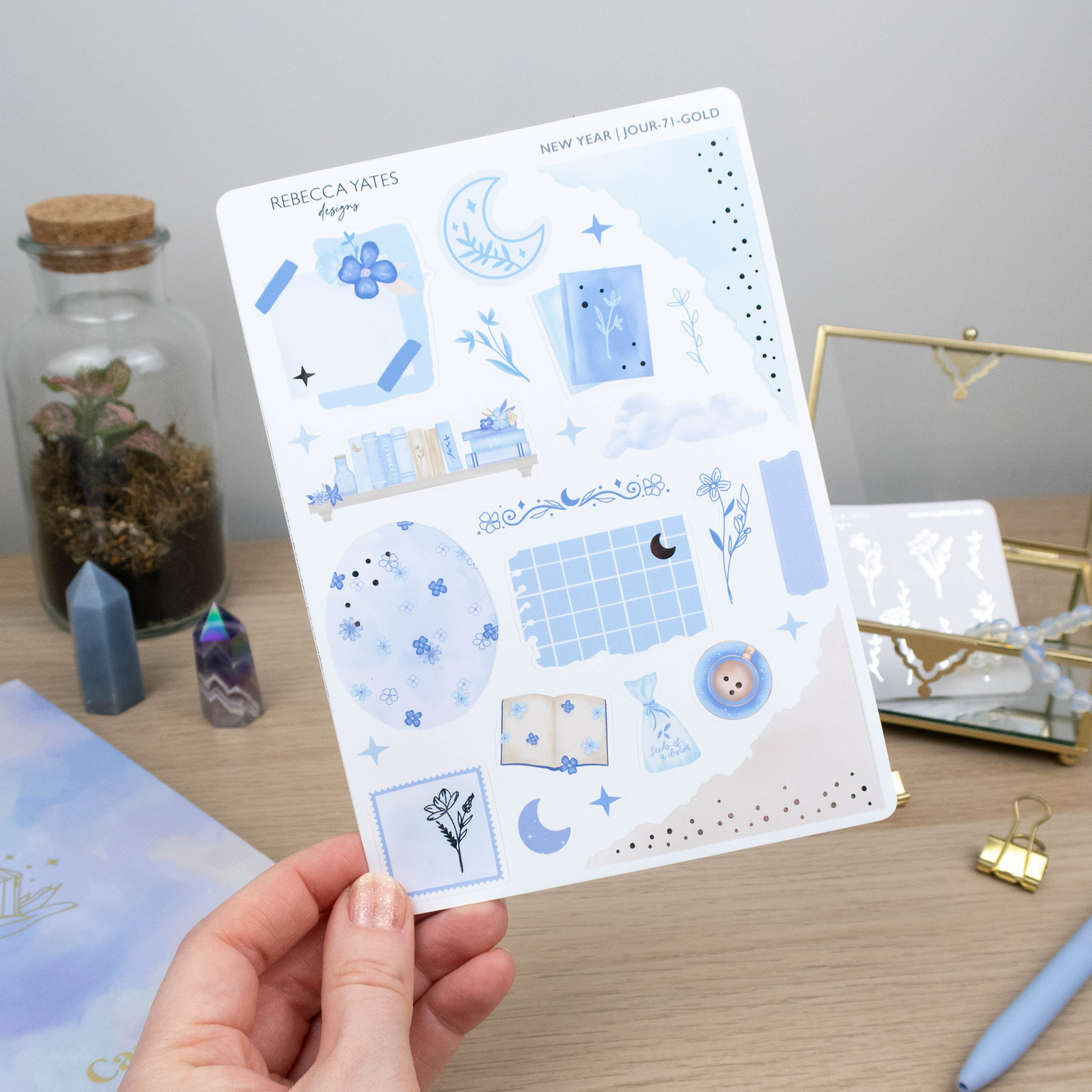 UNDER THE MOON  - JOURNAL KIT - Rebecca Yates