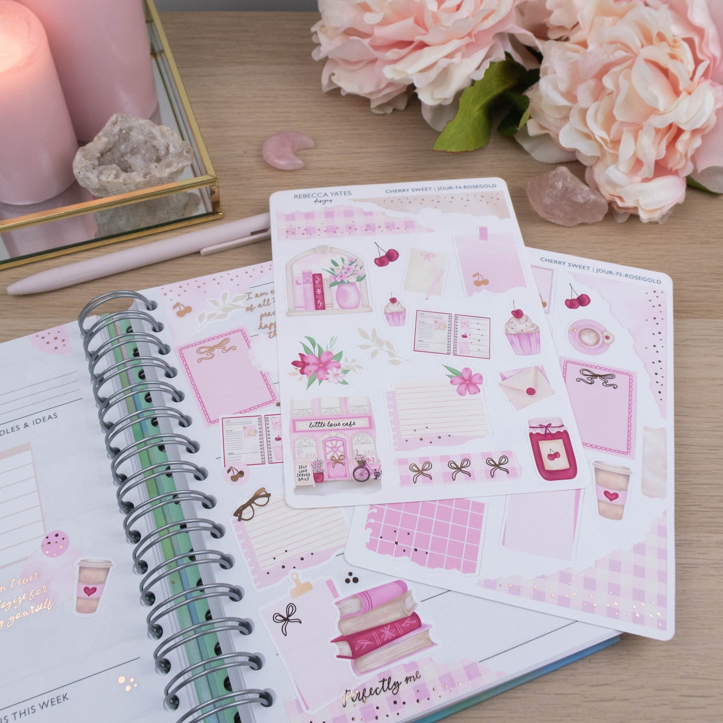 CHERRY SWEET - BIG CREATIVE STICKER BUNDLE