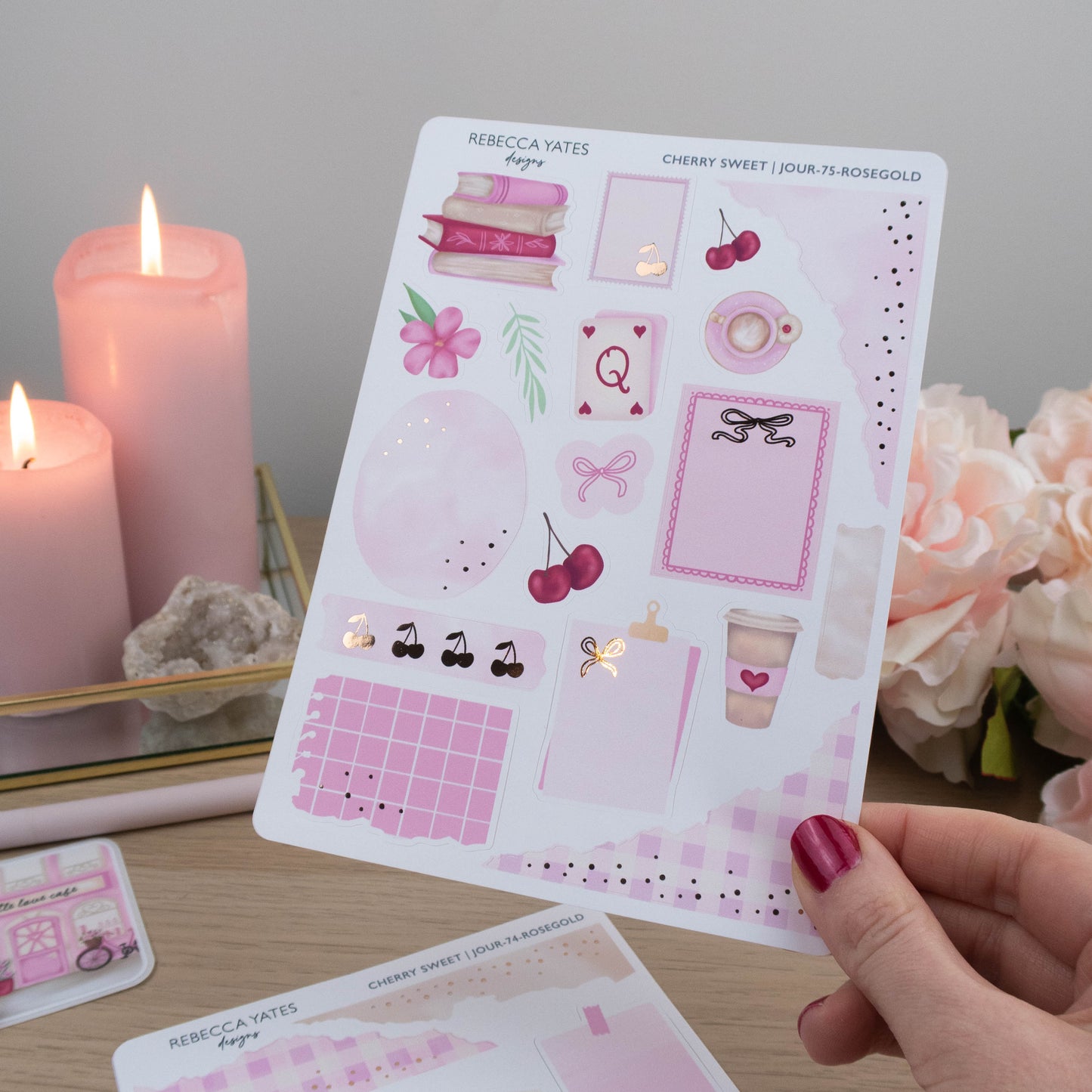 CHERRY SWEET - BIG CREATIVE STICKER BUNDLE